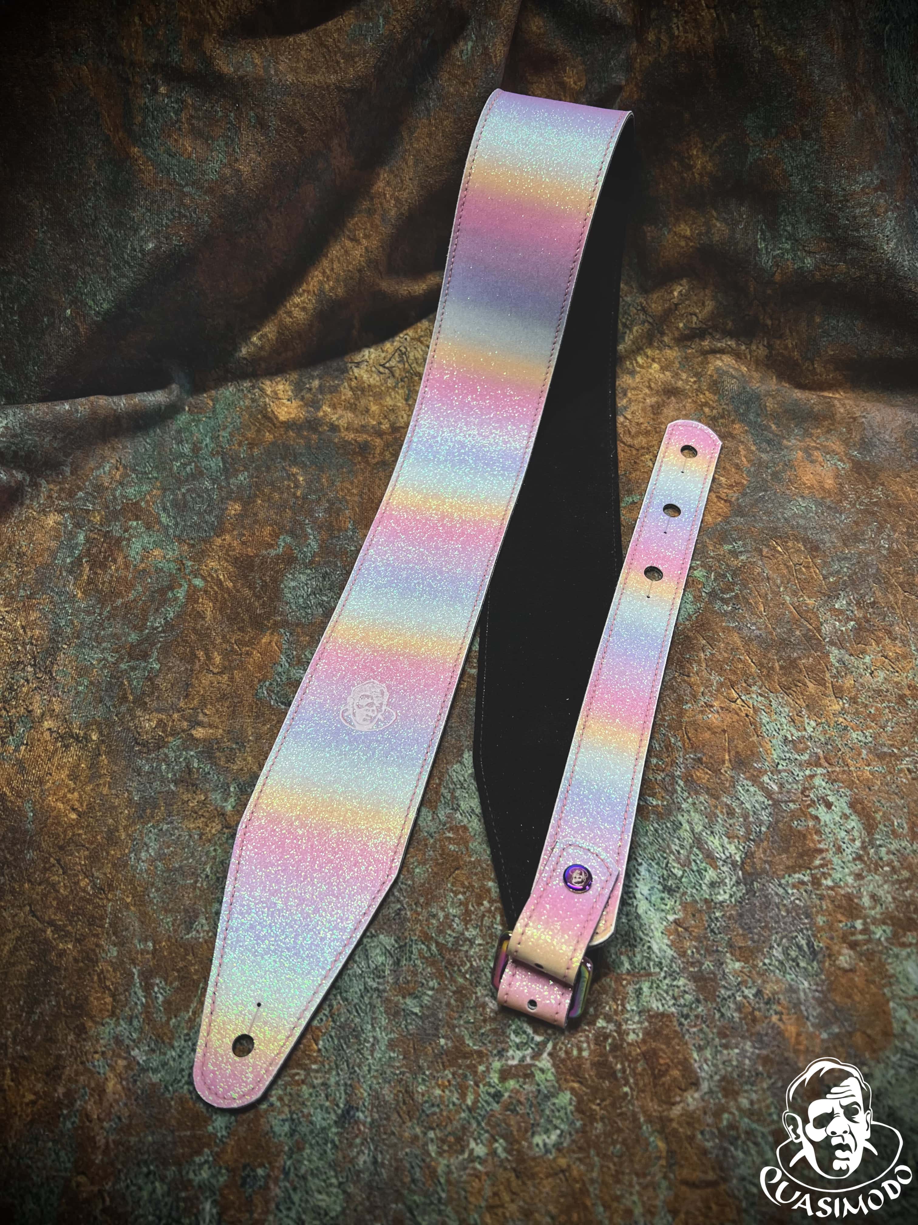 Image of Limited edition custom guitar strap-Face-Limit Design-L-040