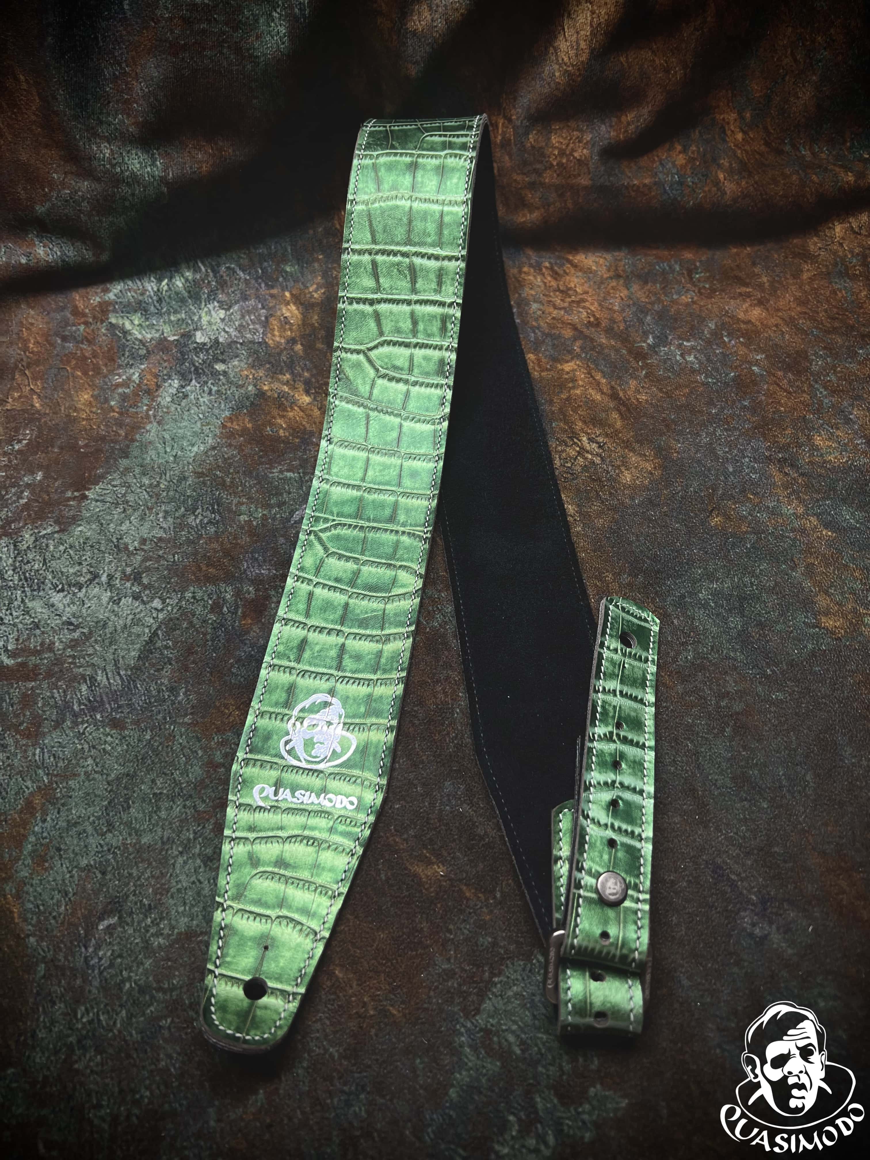 Image of Limited edition custom guitar strap-Face-Limit Design-L-090
