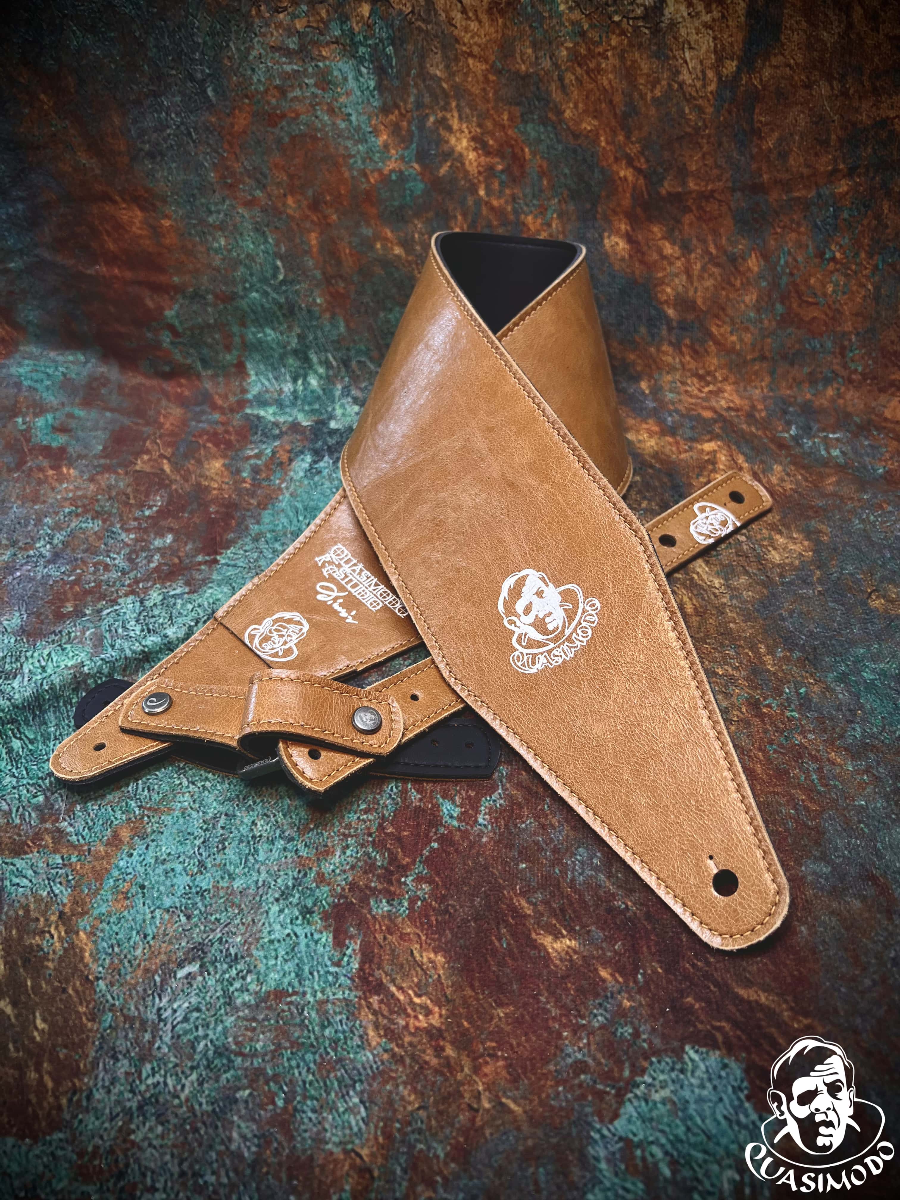 Image of Limited edition custom guitar strap-Face-Limit Design-L-239