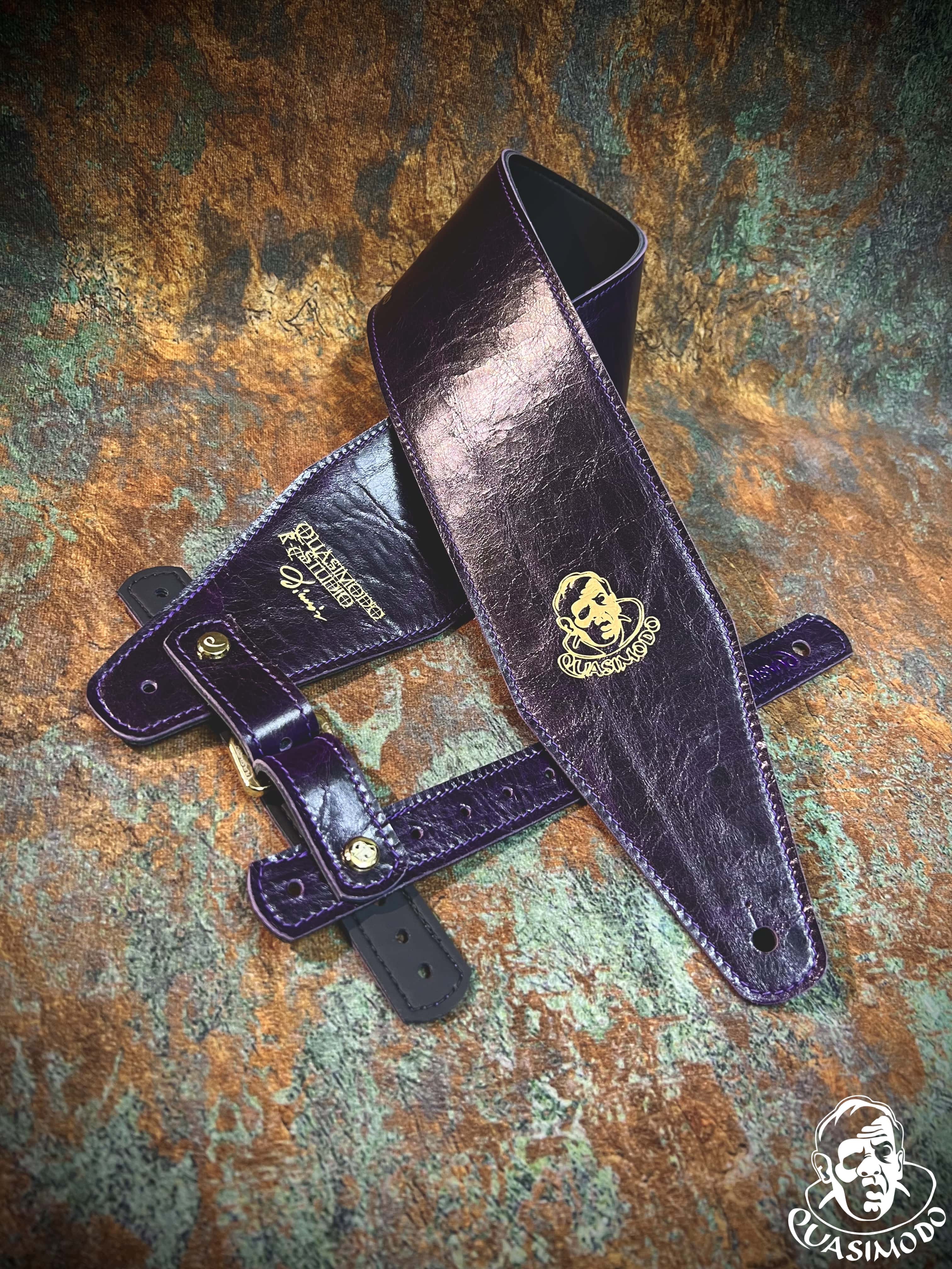 Image of Limited edition custom guitar strap-Face-Limit Design-L-286
