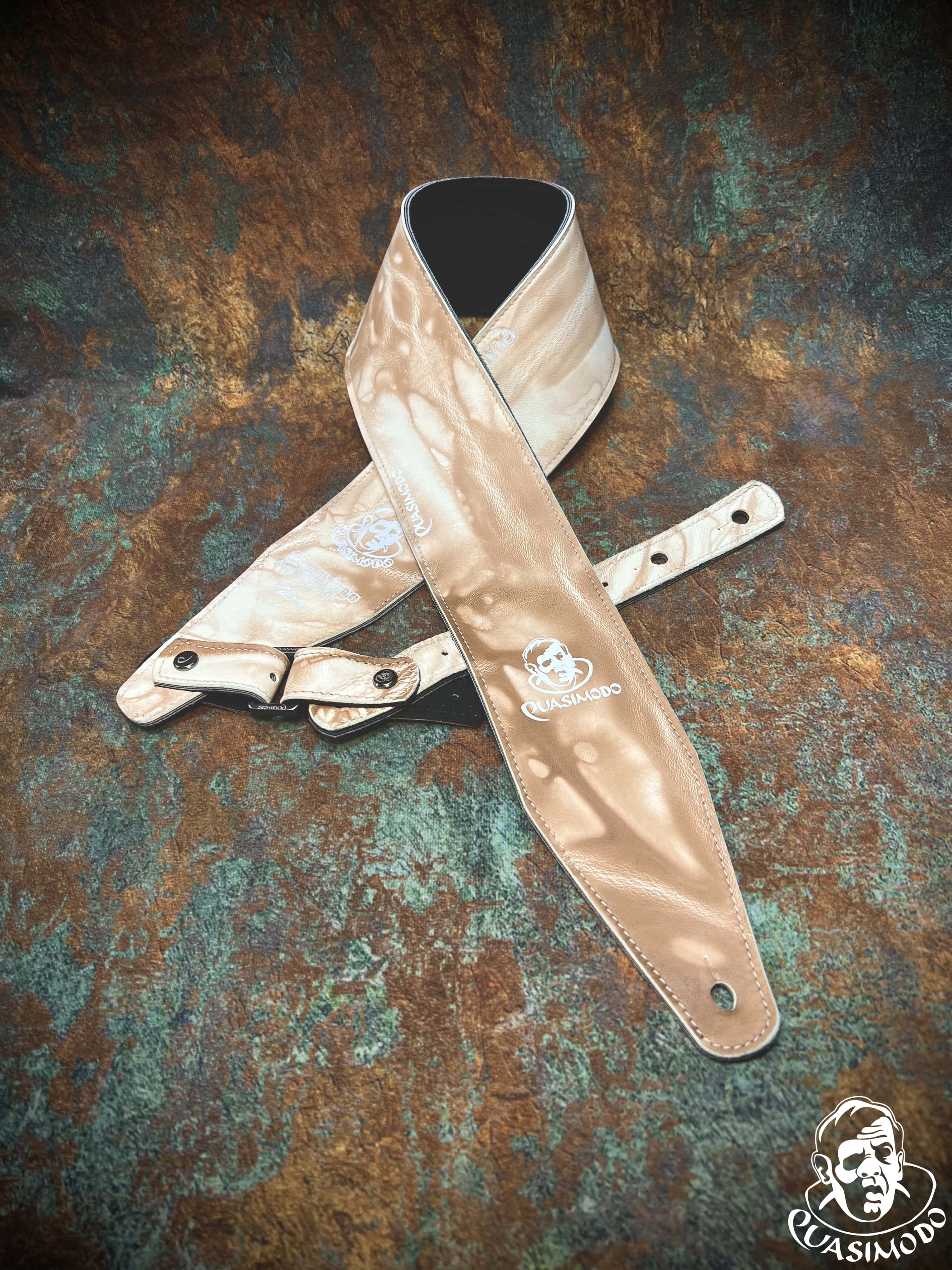 Image of Limited edition custom guitar strap-Face-Limit Design-L-288