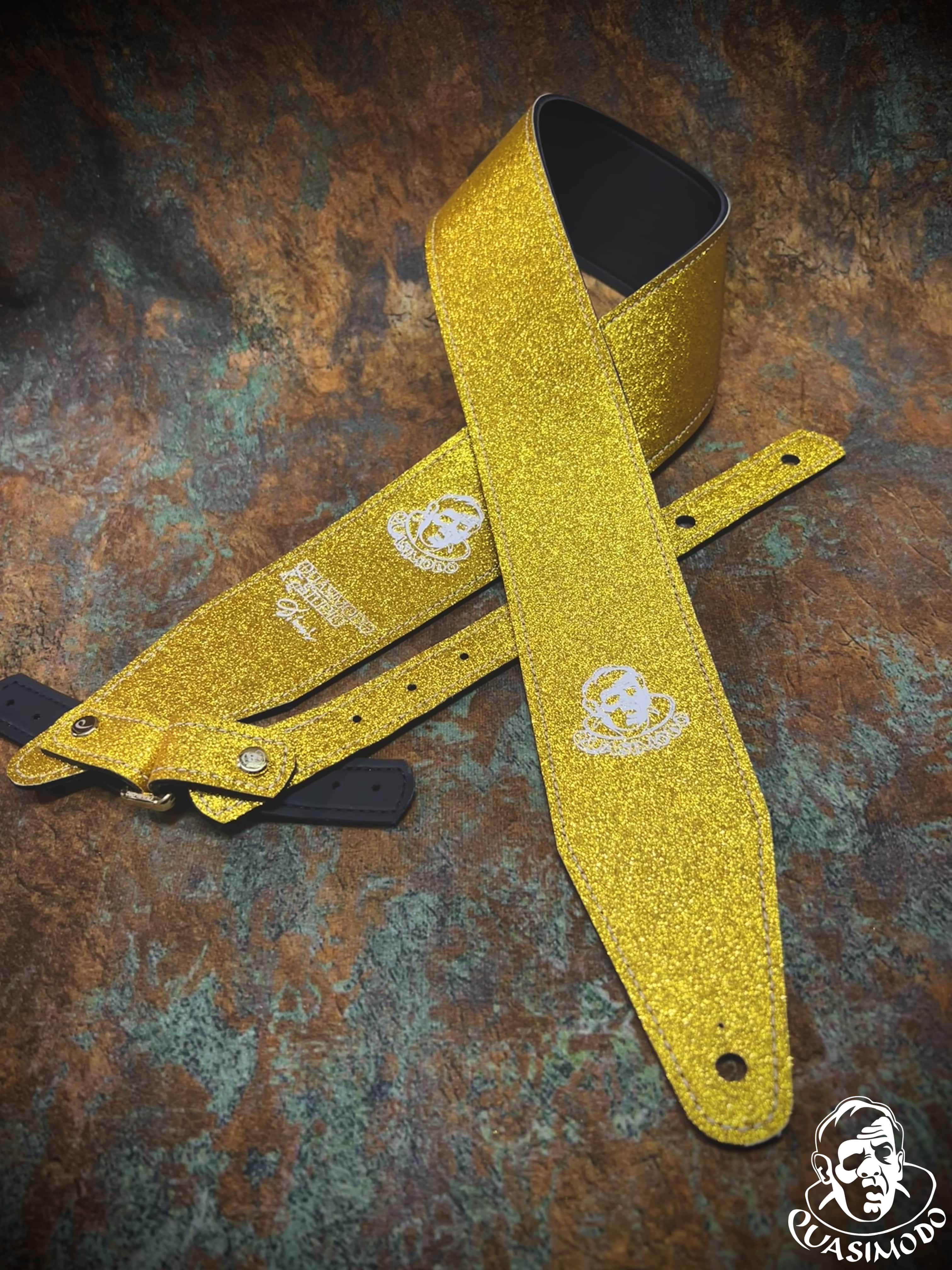 Image of Limited edition custom guitar strap-Face-Limit Design-L-317