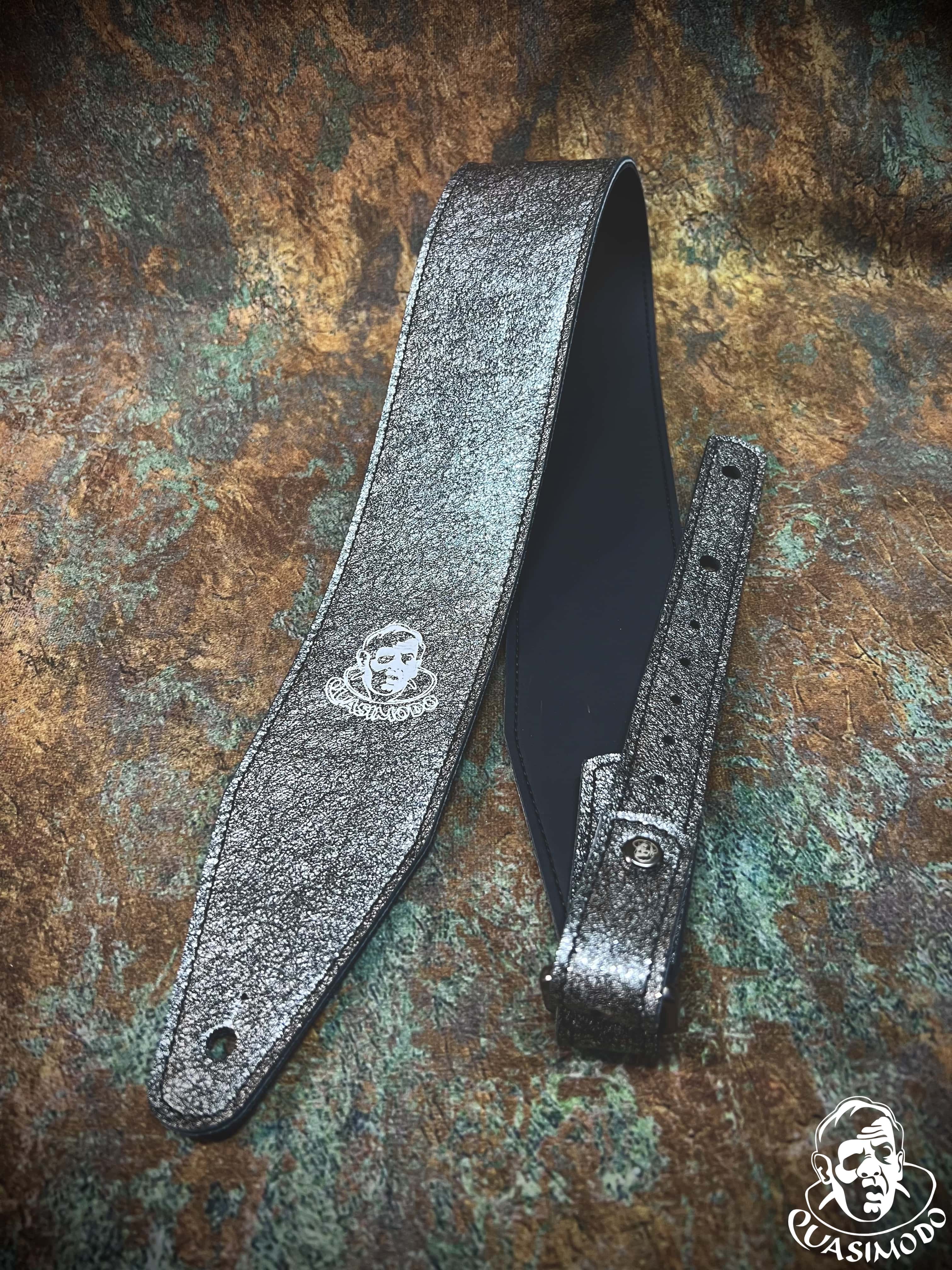 Image of Limited edition custom guitar strap-Face-Limit Design-L-343