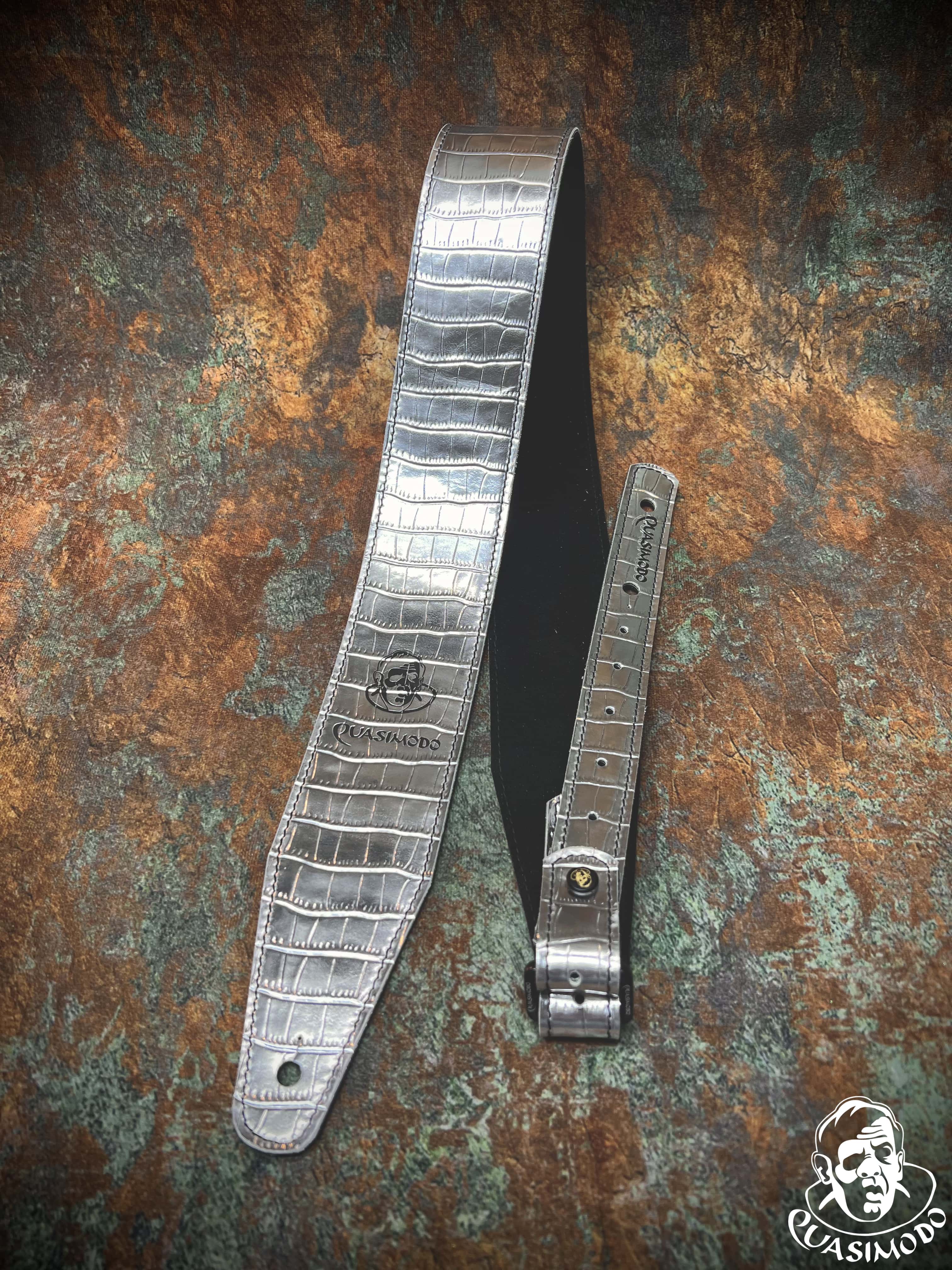 Image of Limited edition custom guitar strap-Face-Limit Design-L-353