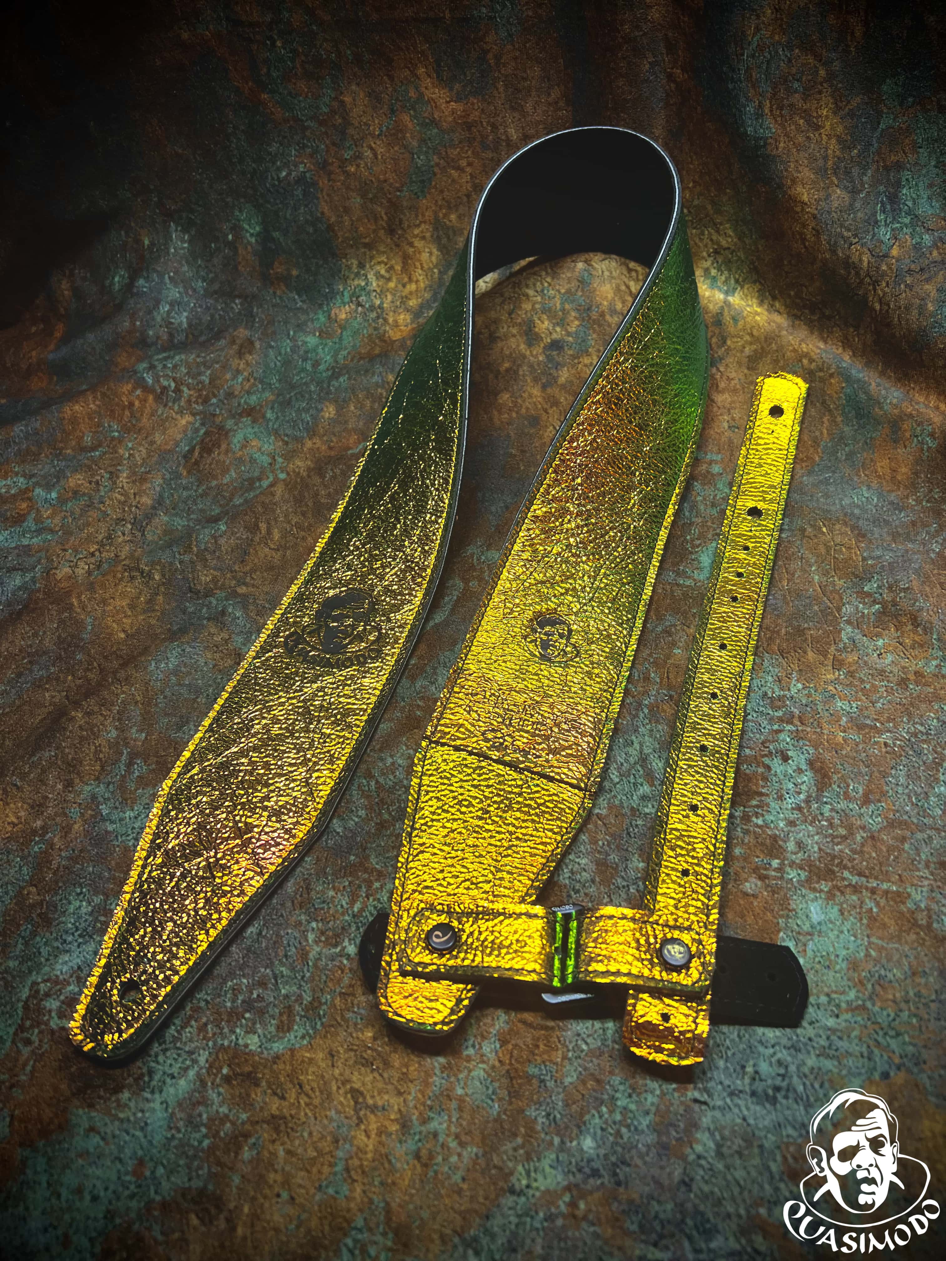 Image of Limited edition custom guitar strap-Face-Limit Design-L-360
