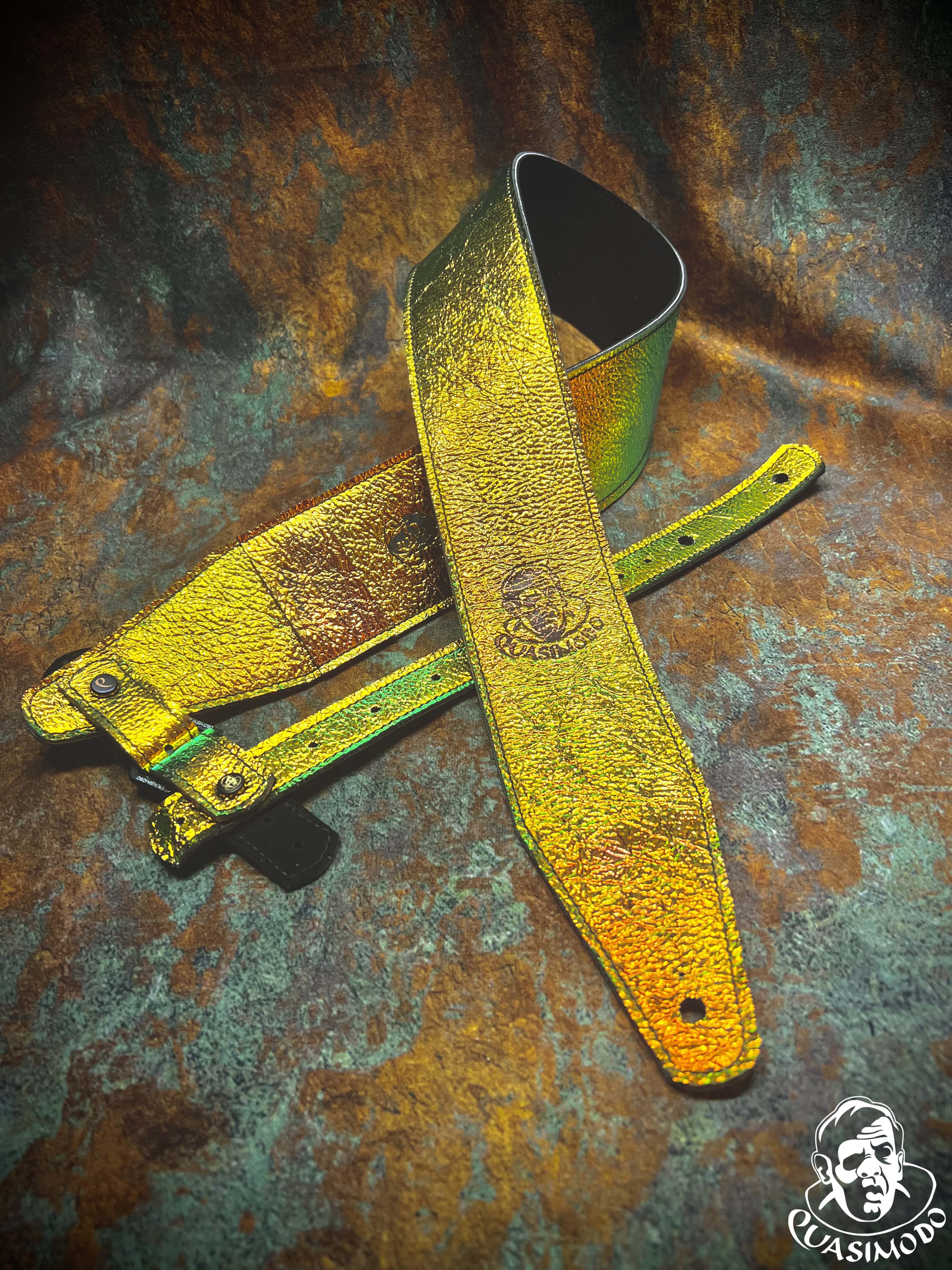 Image of Limited edition custom guitar strap-Face-Limit Design-L-360