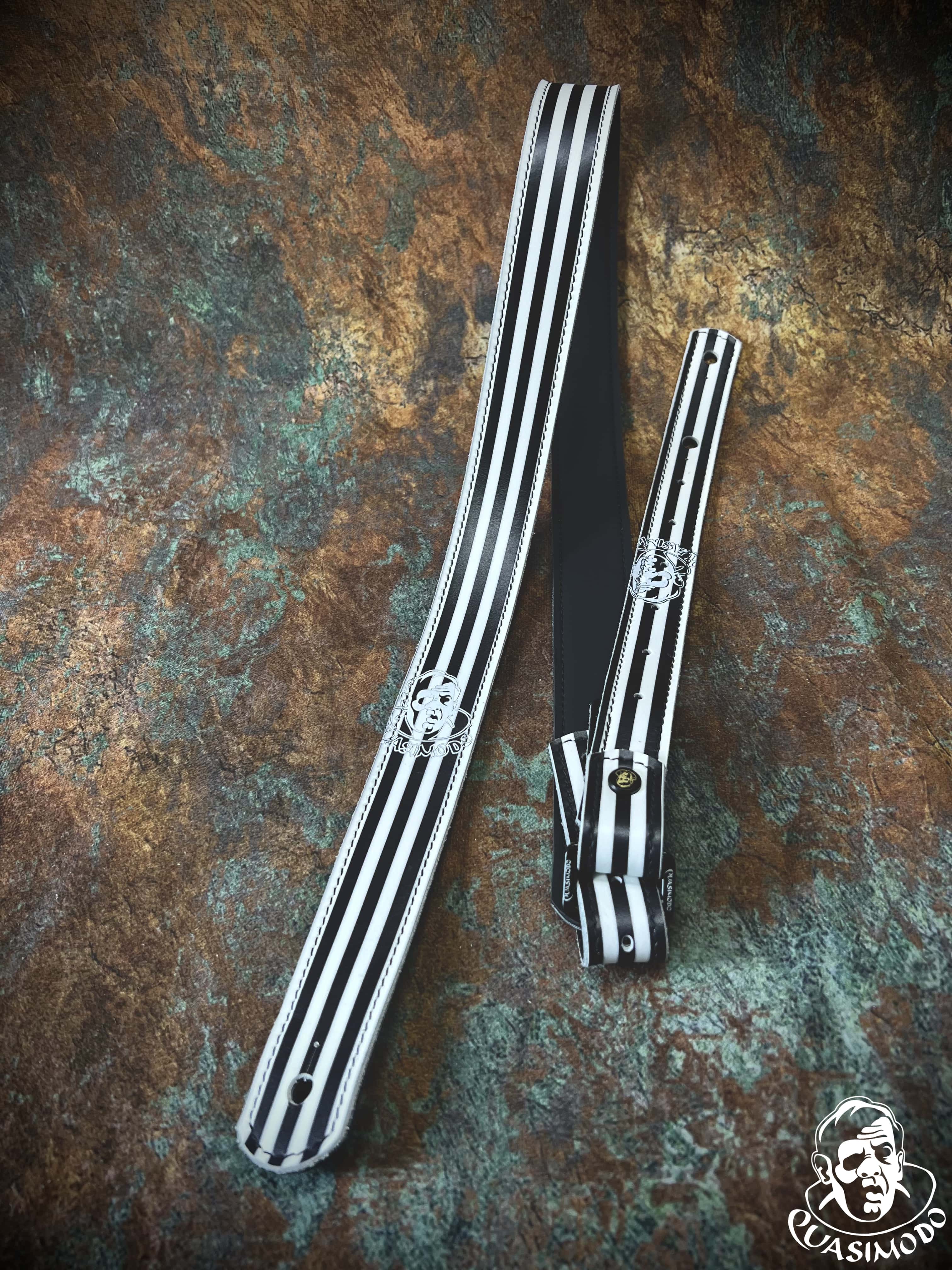 Image of Limited edition custom guitar strap-Face-Limit Design-L-361