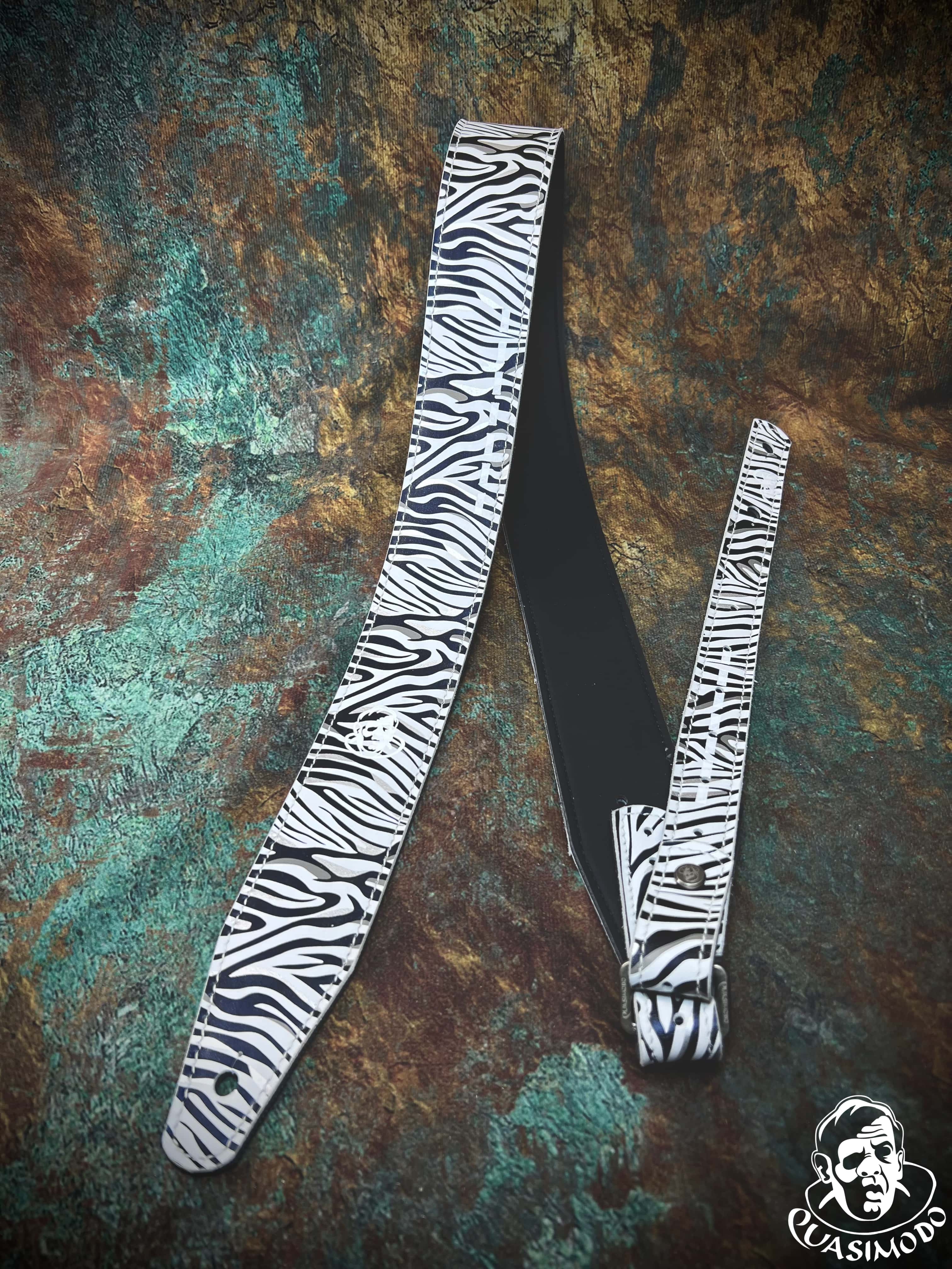 Image of Limited edition custom guitar strap-Face-Limit Design-L-492