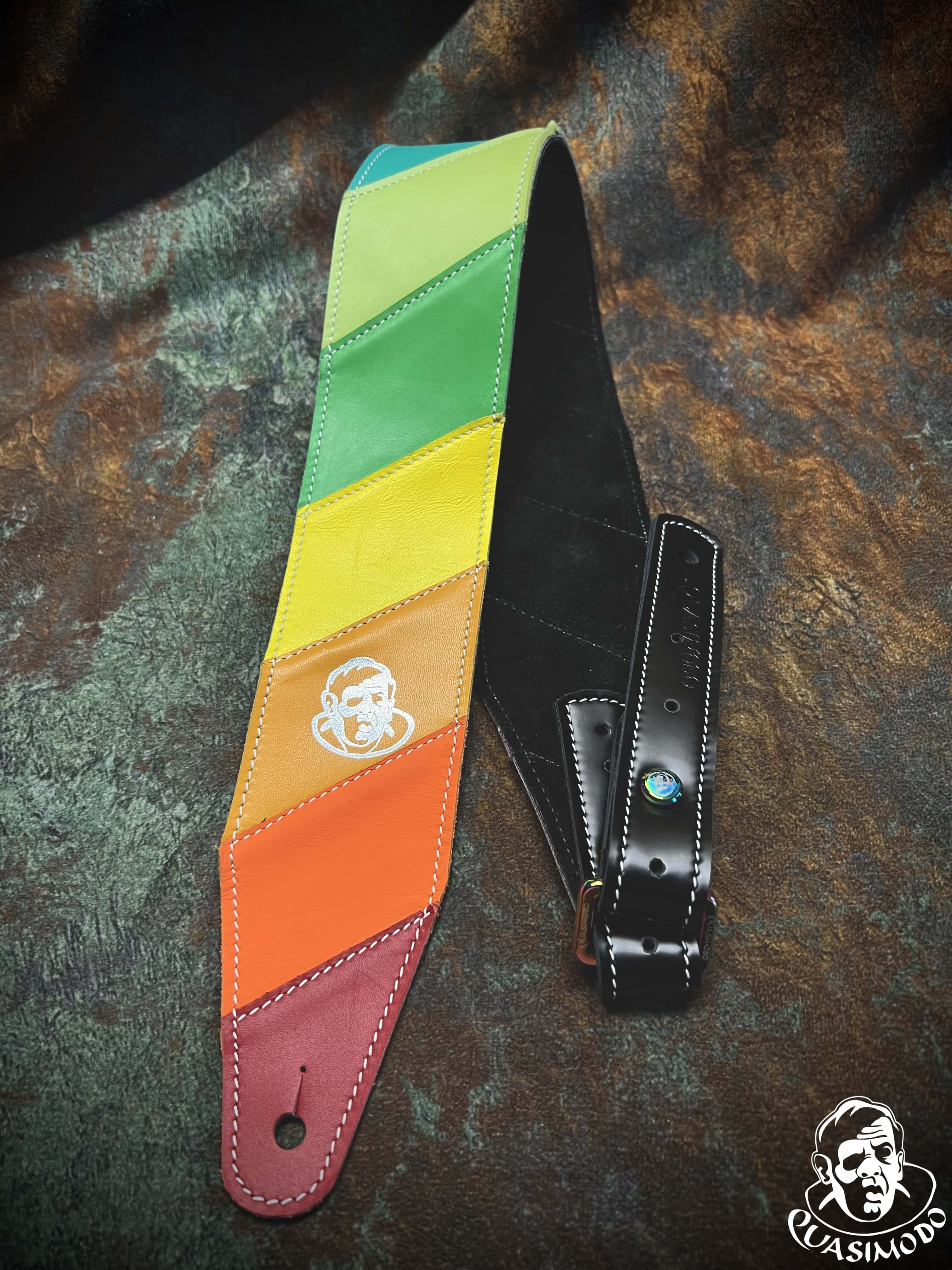 Image of Master handmade creative guitar straps-Face-Master Design-M-040