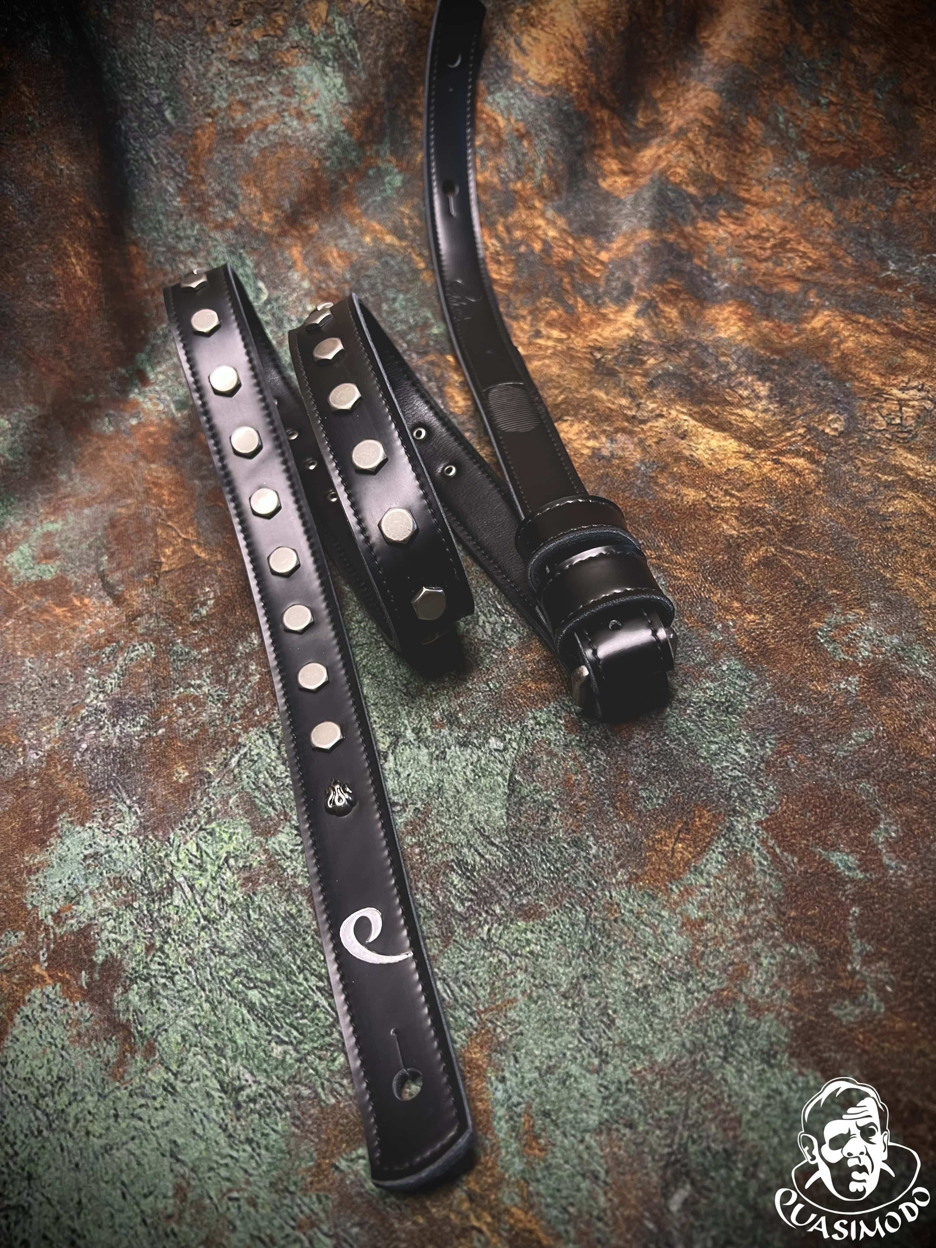 Image of Master handmade creative guitar straps-Face-Master Design-M-059