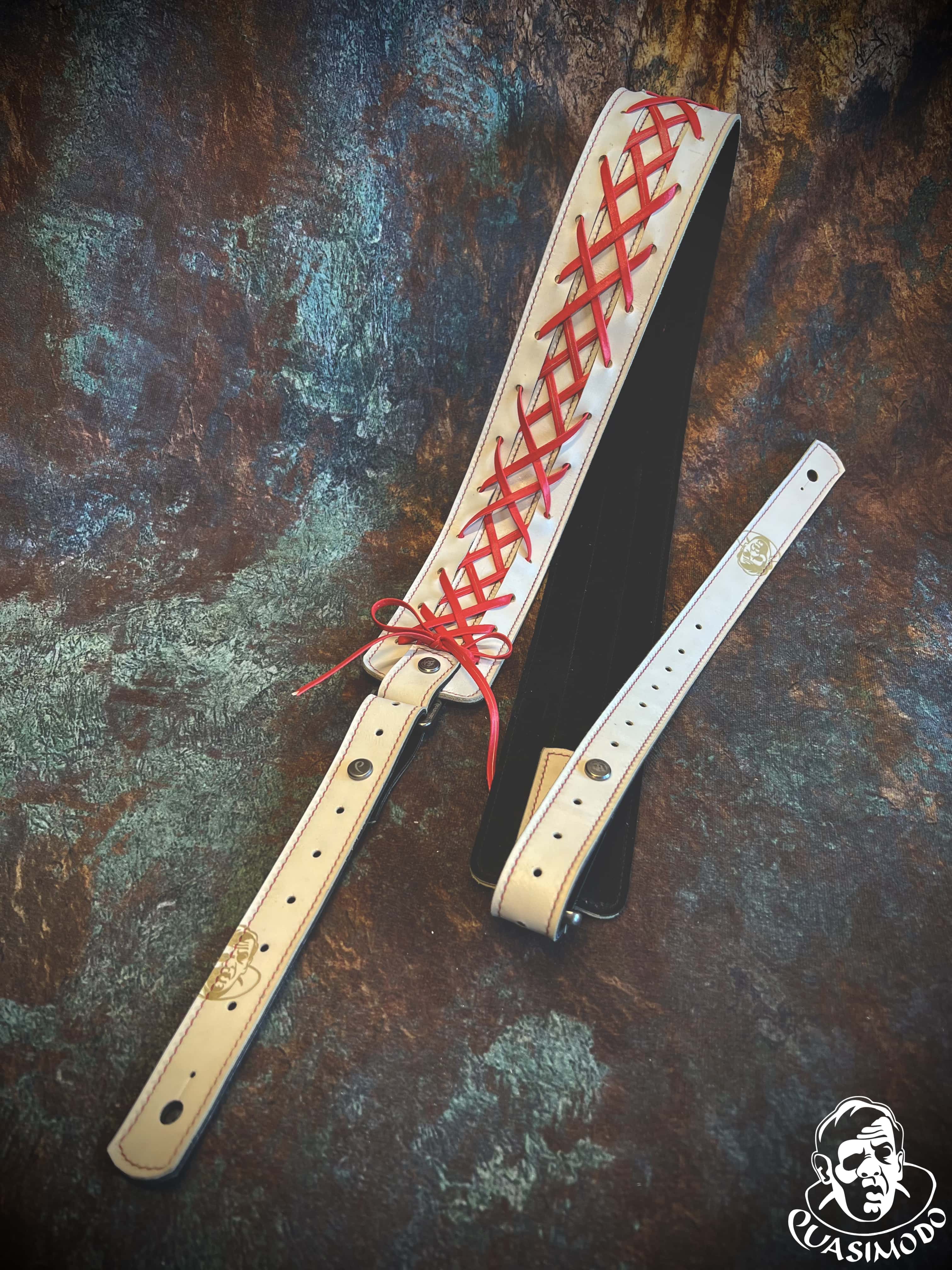 Image of Master handmade creative guitar straps-Face-Master Design-M-071