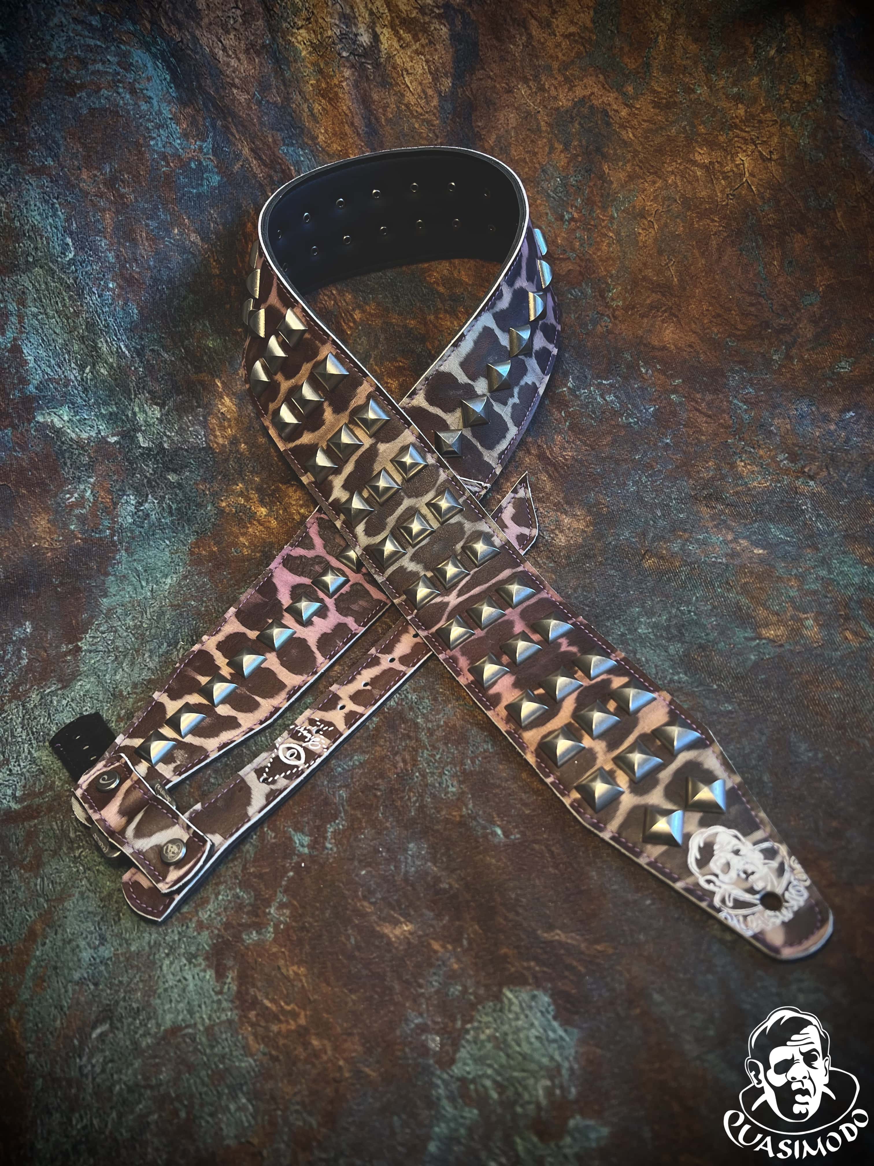 Image of Master handmade creative guitar straps-Face-Master Design-M-072