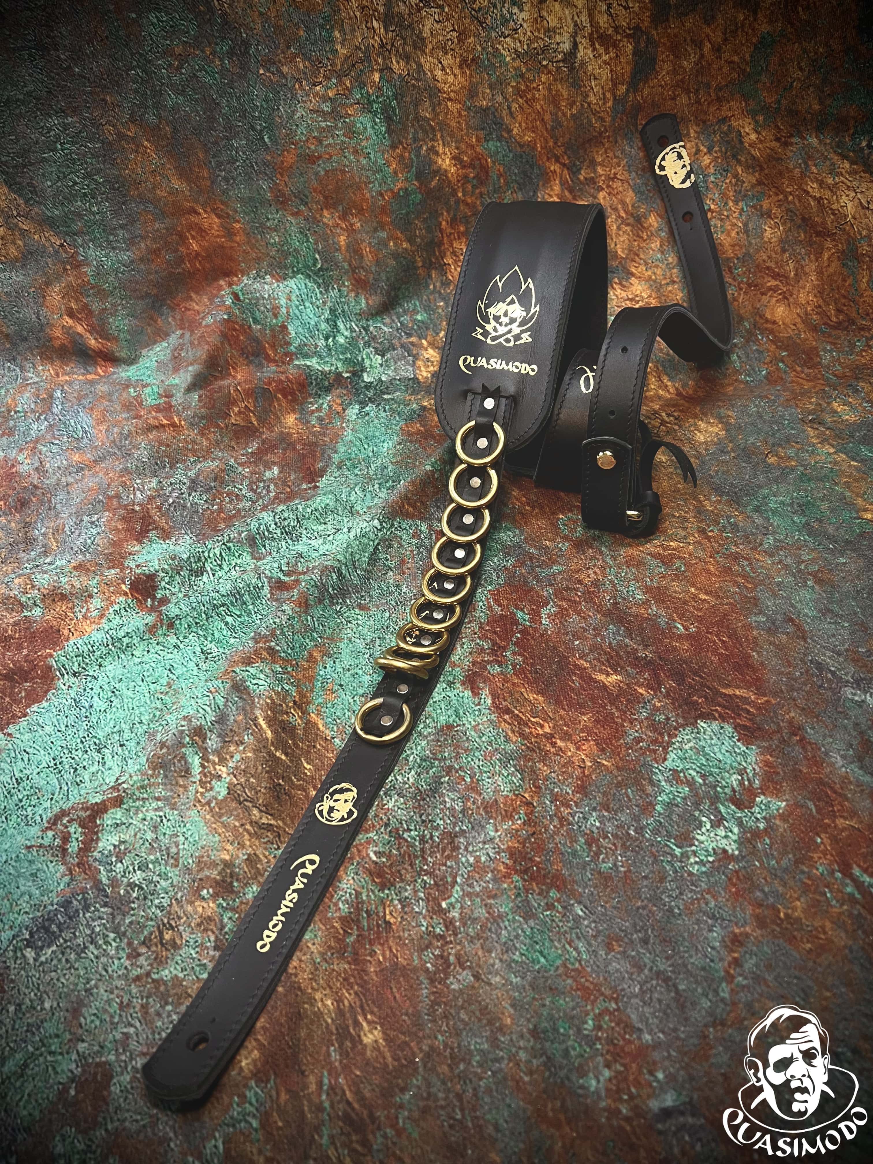 Image of Master handmade creative guitar straps-Face-Master Design-M-131