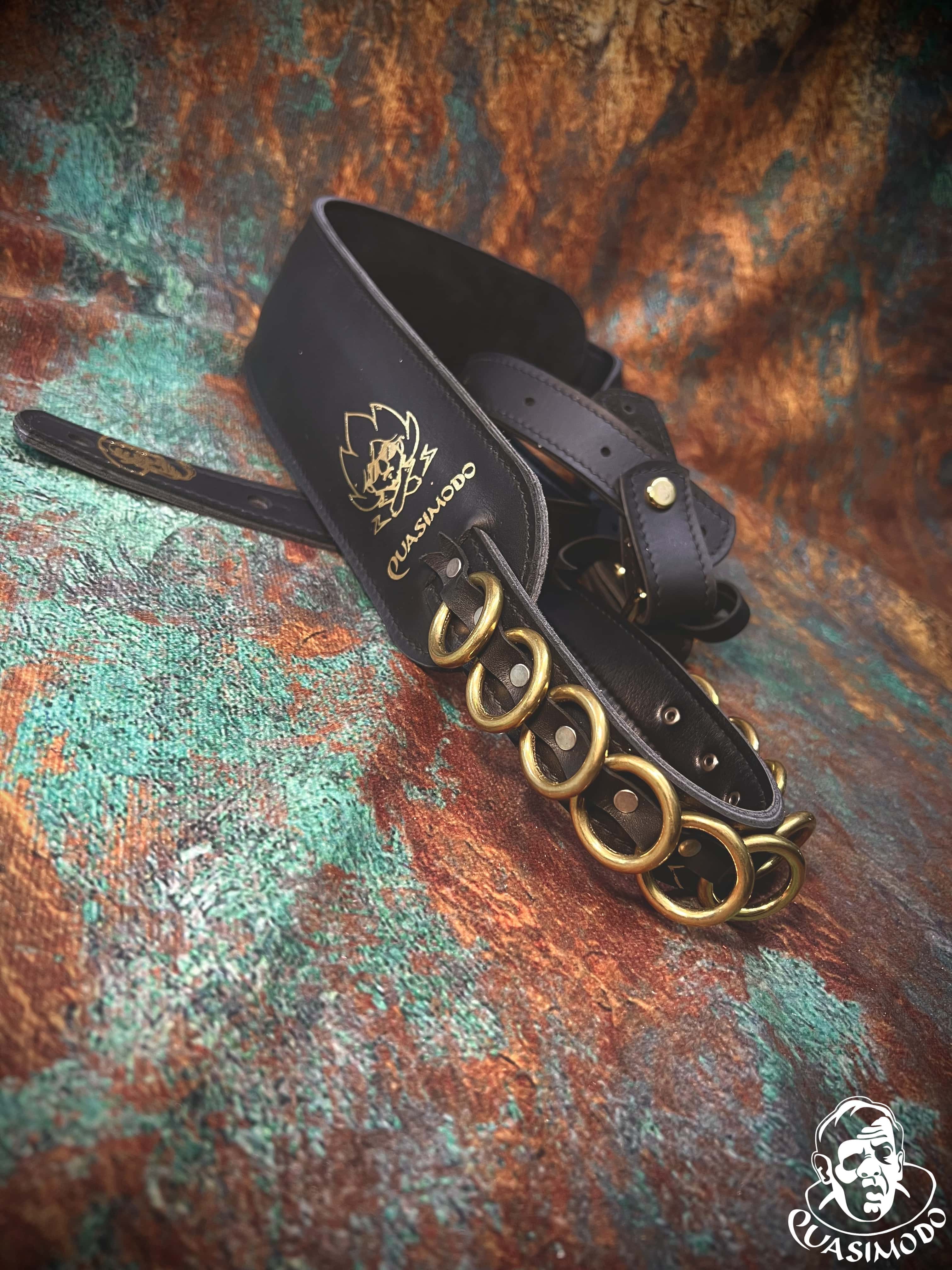 Image of Master handmade creative guitar straps-Face-Master Design-M-131