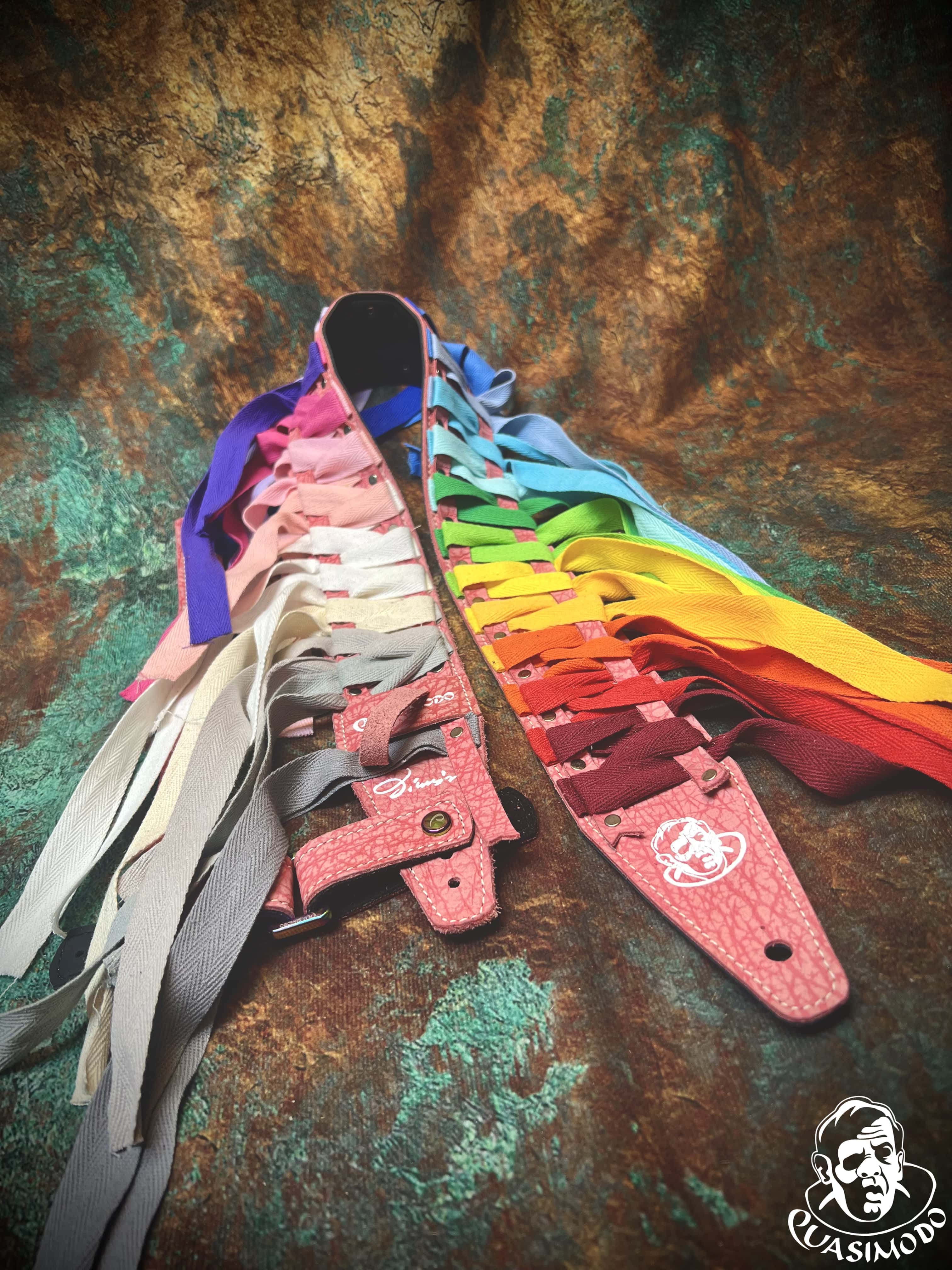 Image of Master handmade creative guitar straps-Face-Master Design-M-134