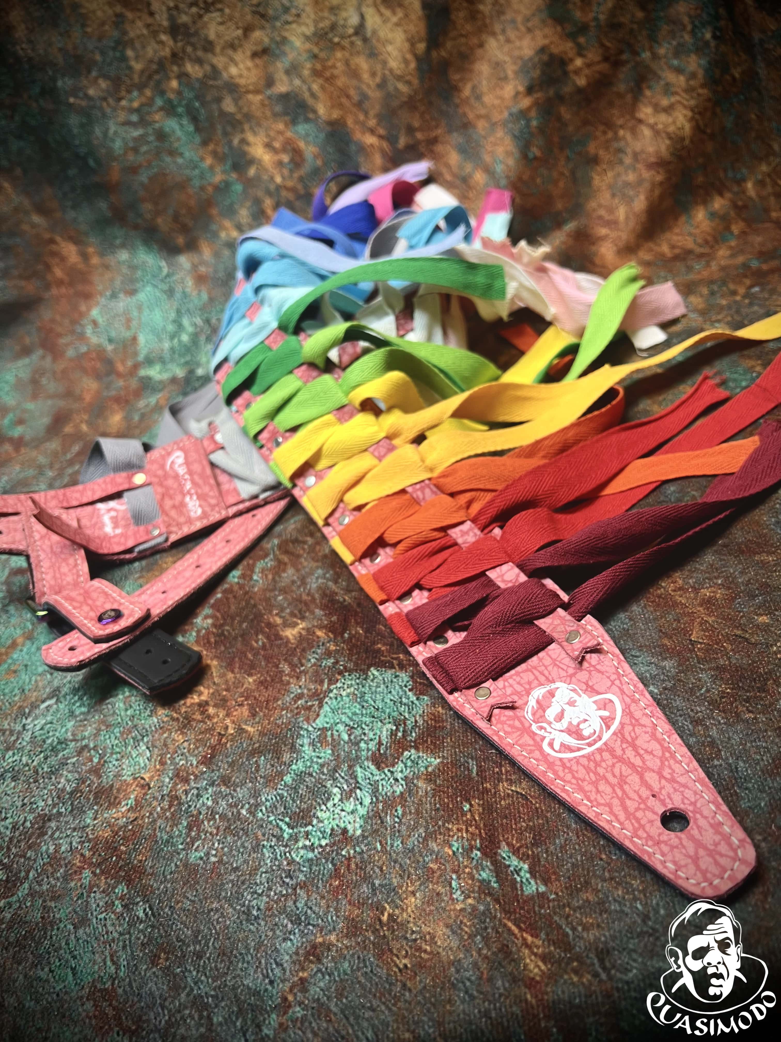 Image of Master handmade creative guitar straps-Face-Master Design-M-134