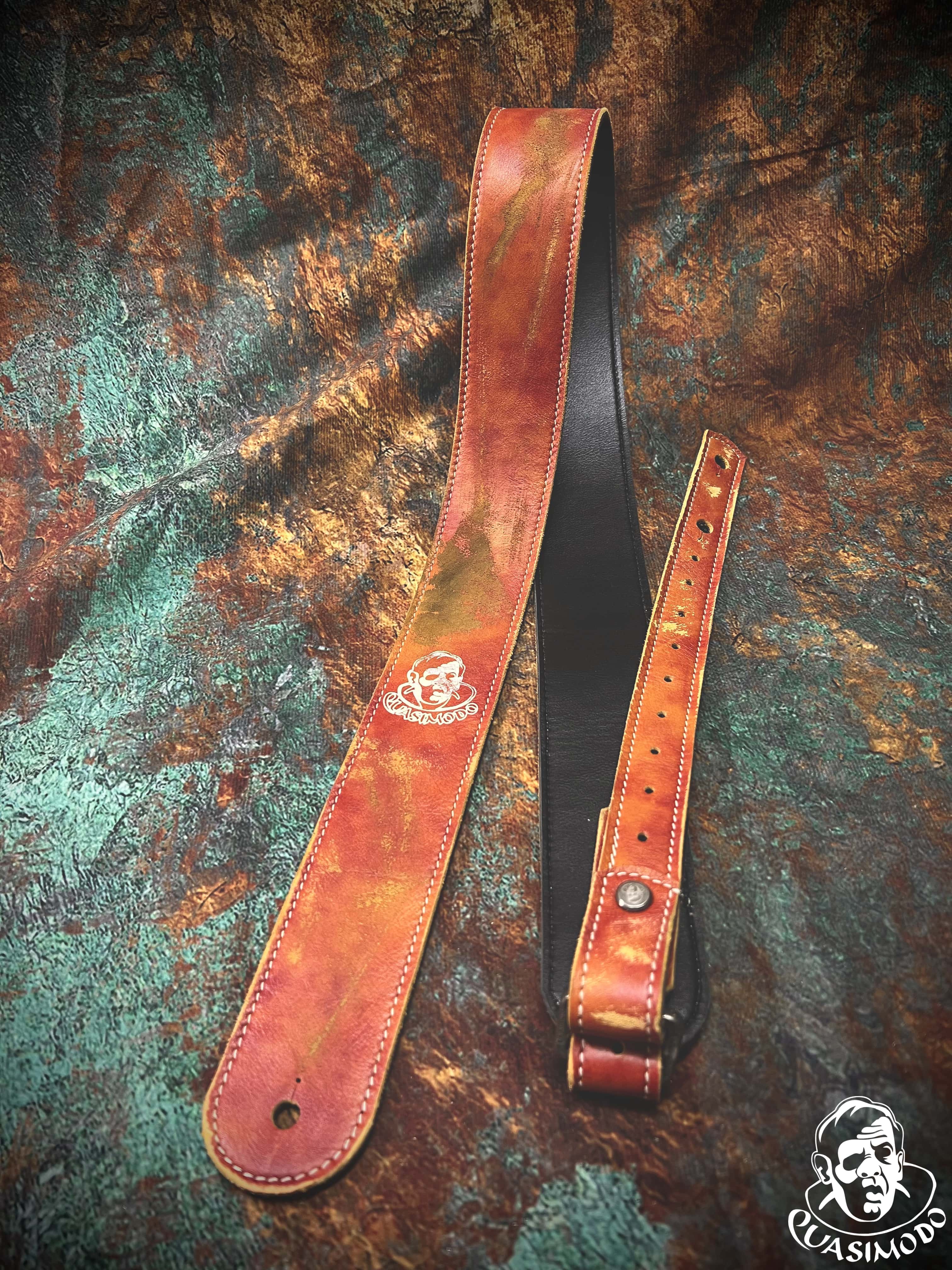 Image of Master handmade creative guitar straps-Face-Master Design-M-147
