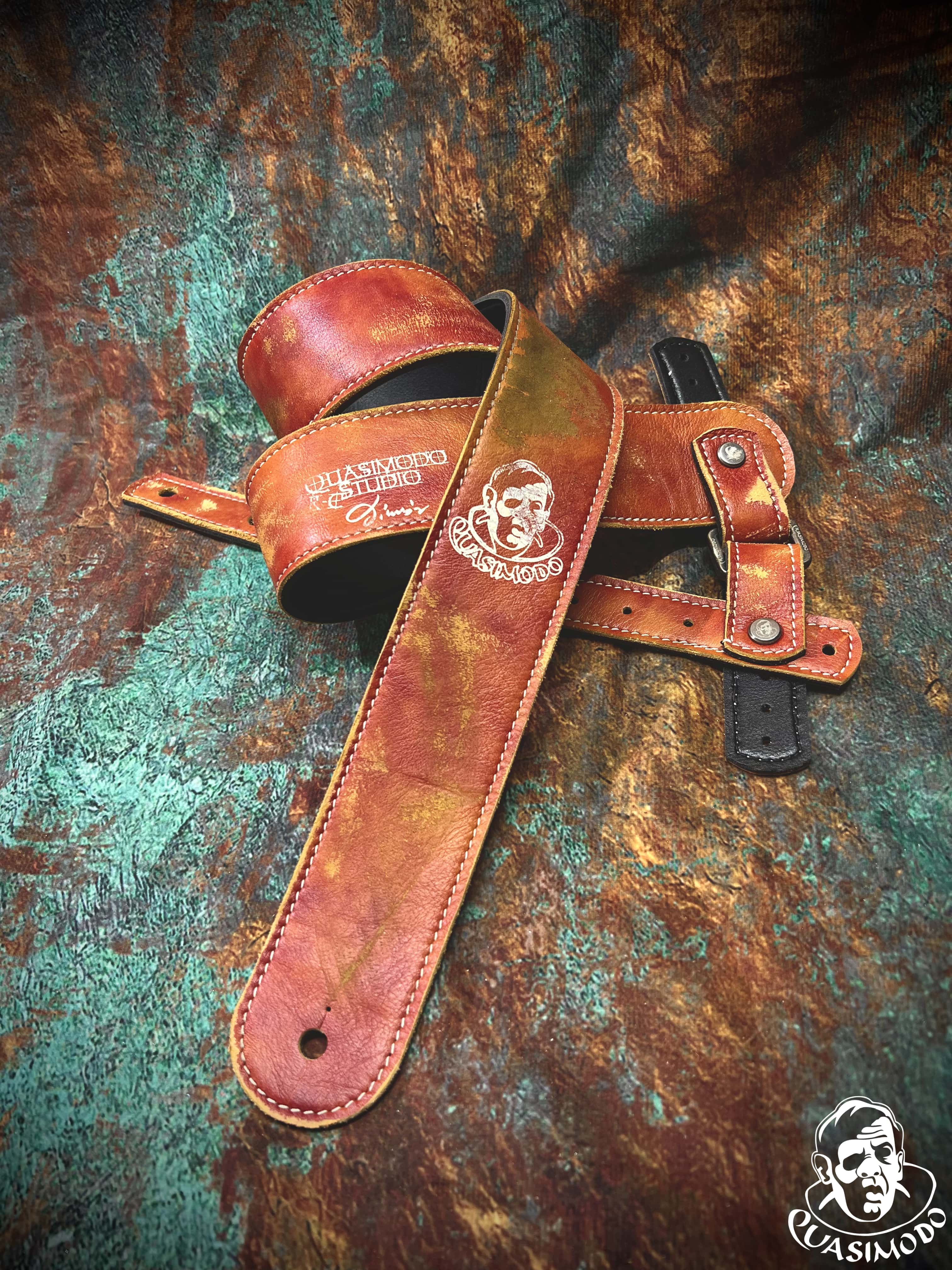 Image of Master handmade creative guitar straps-Face-Master Design-M-147