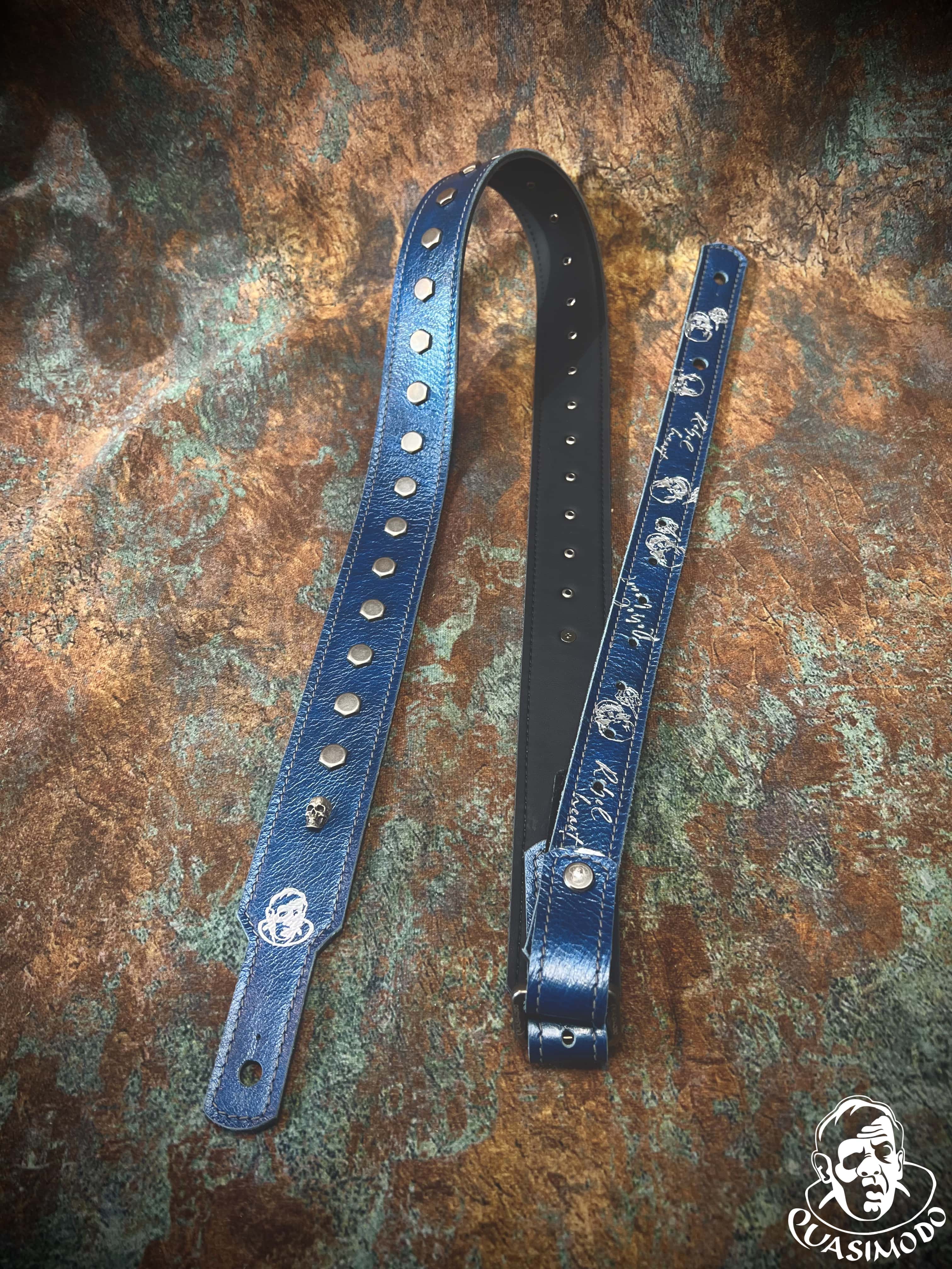 Image of Master handmade creative guitar straps-Face-Master Design-M-150