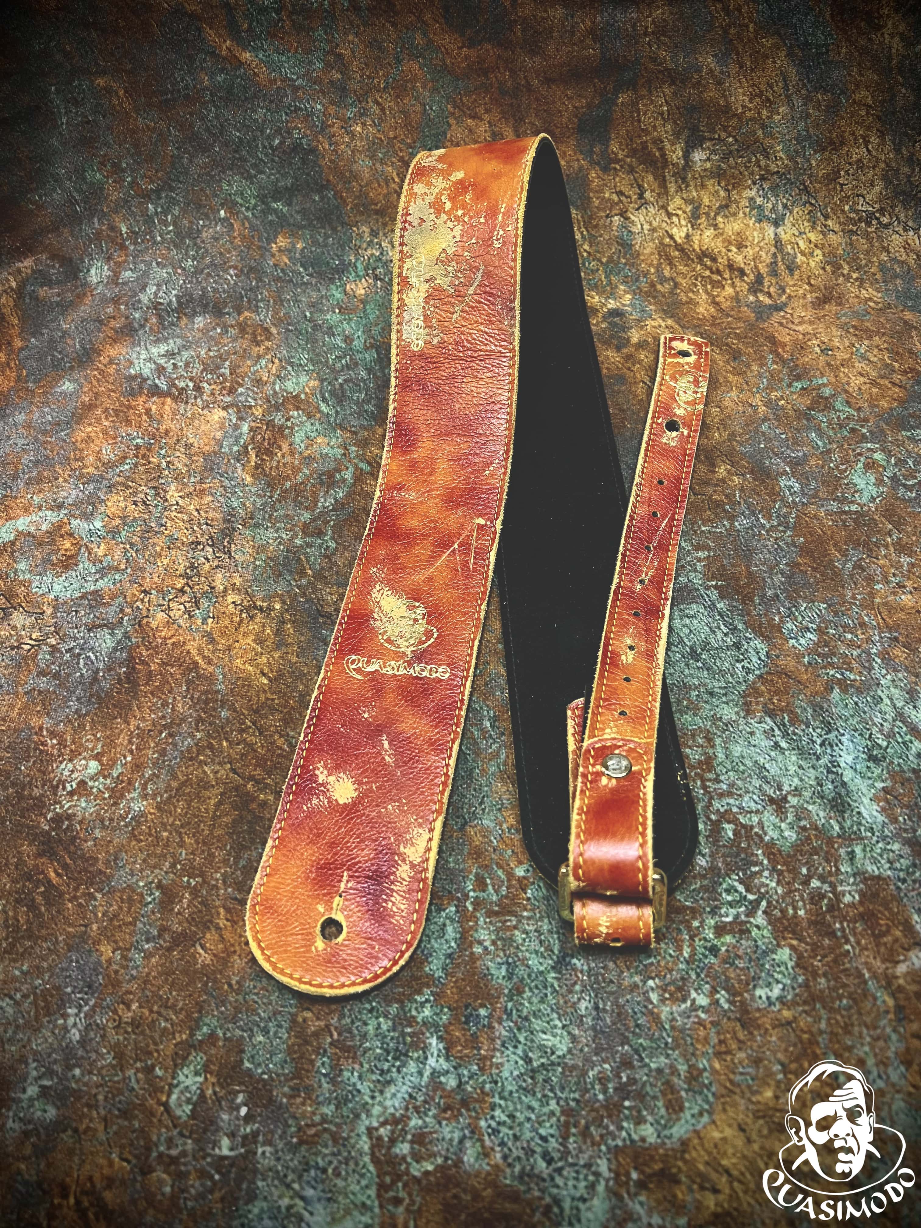 Image of Master handmade creative guitar straps-Face-Master Design-M-156