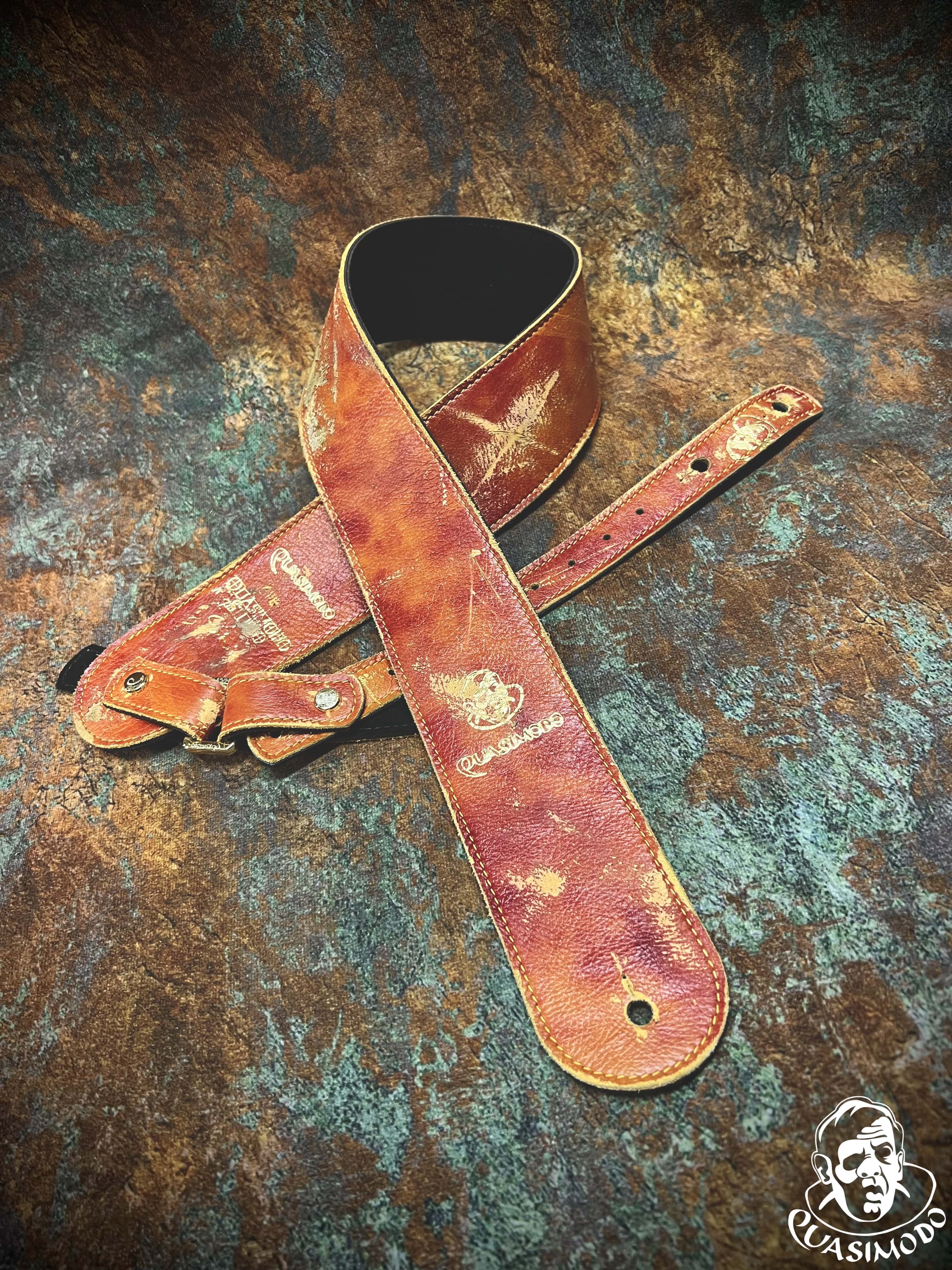 Image of Master handmade creative guitar straps-Face-Master Design-M-156
