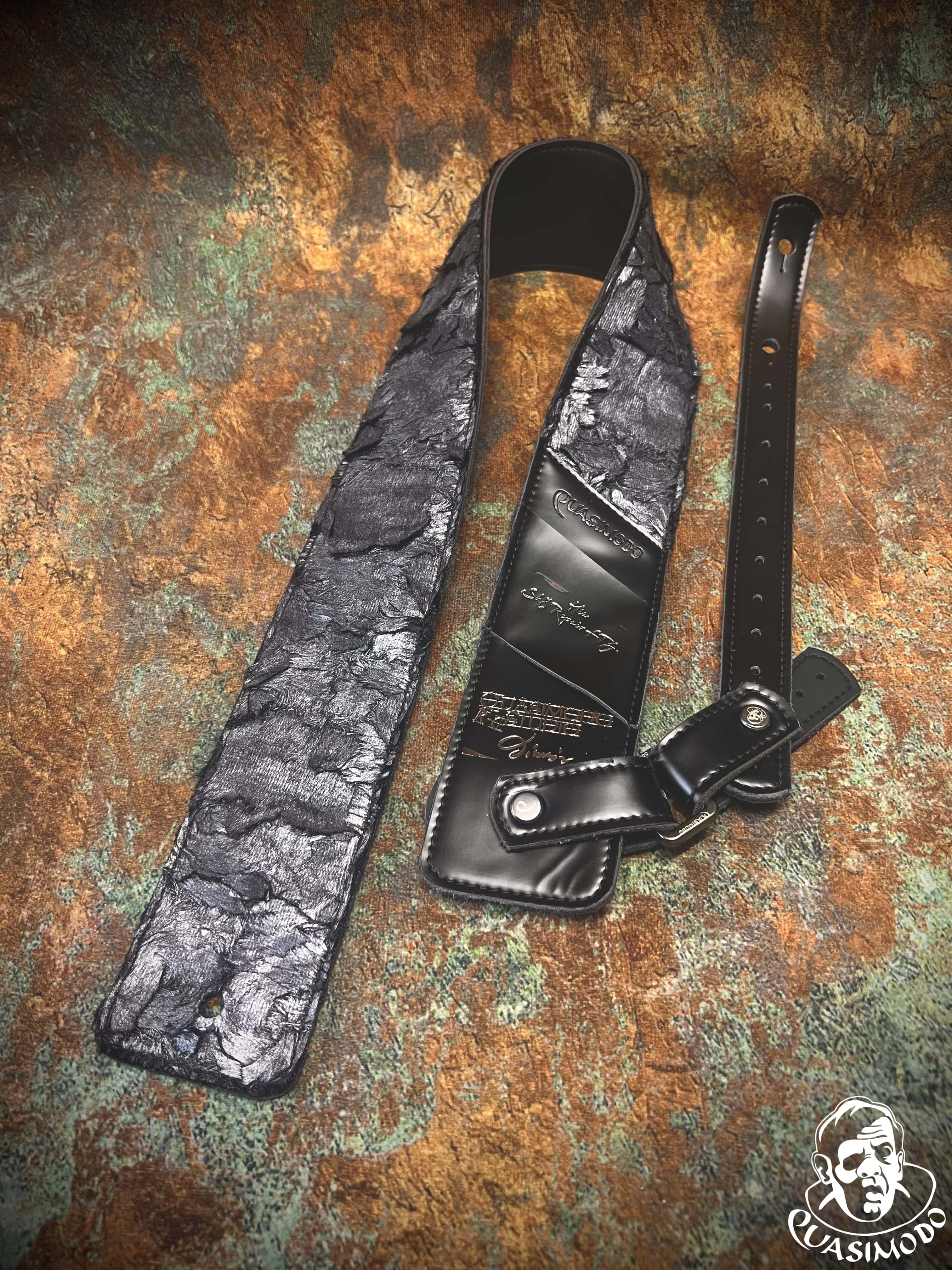 Image of Master handmade creative guitar straps-Face-Master Design-M-159