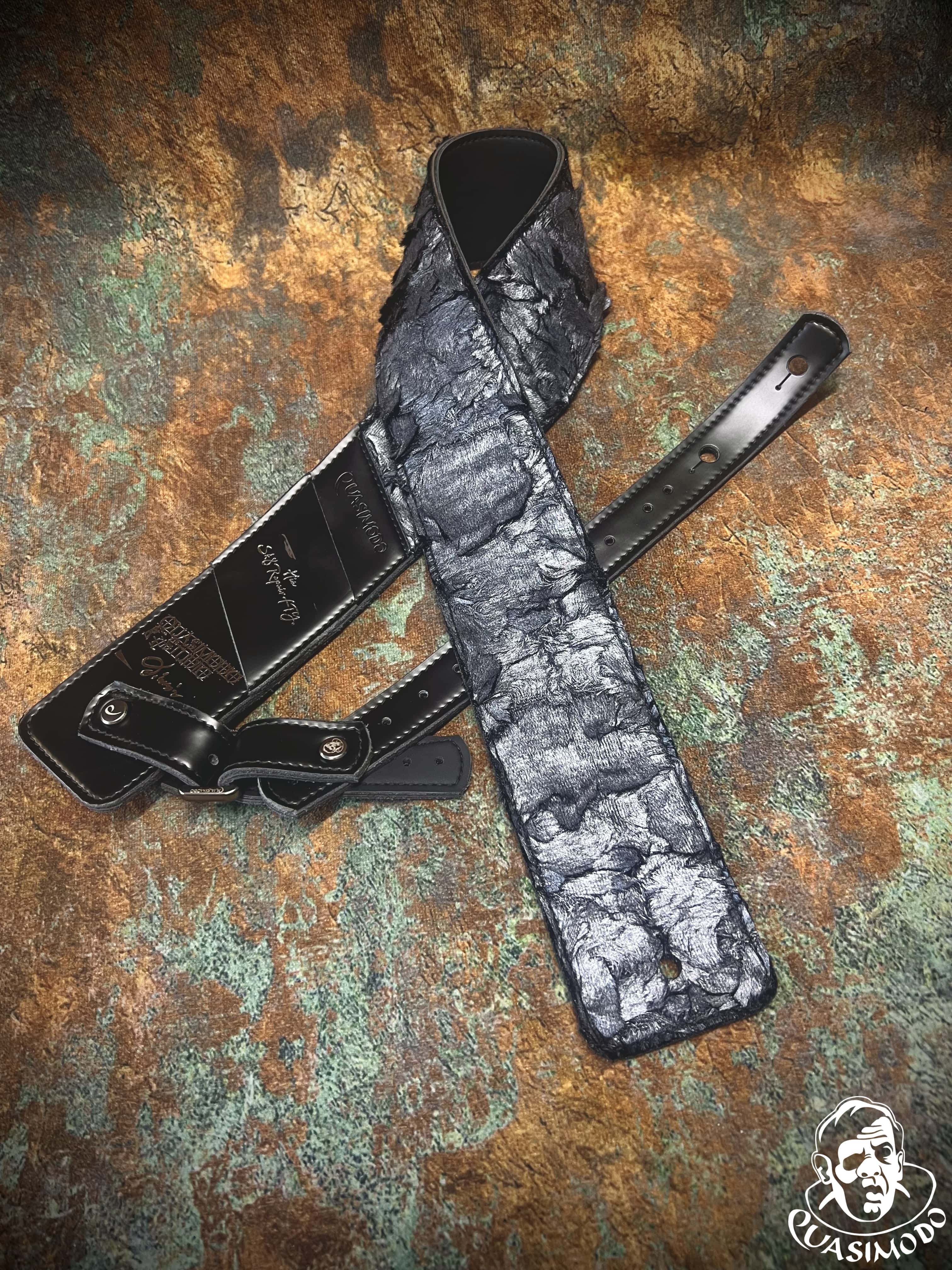 Image of Master handmade creative guitar straps-Face-Master Design-M-159