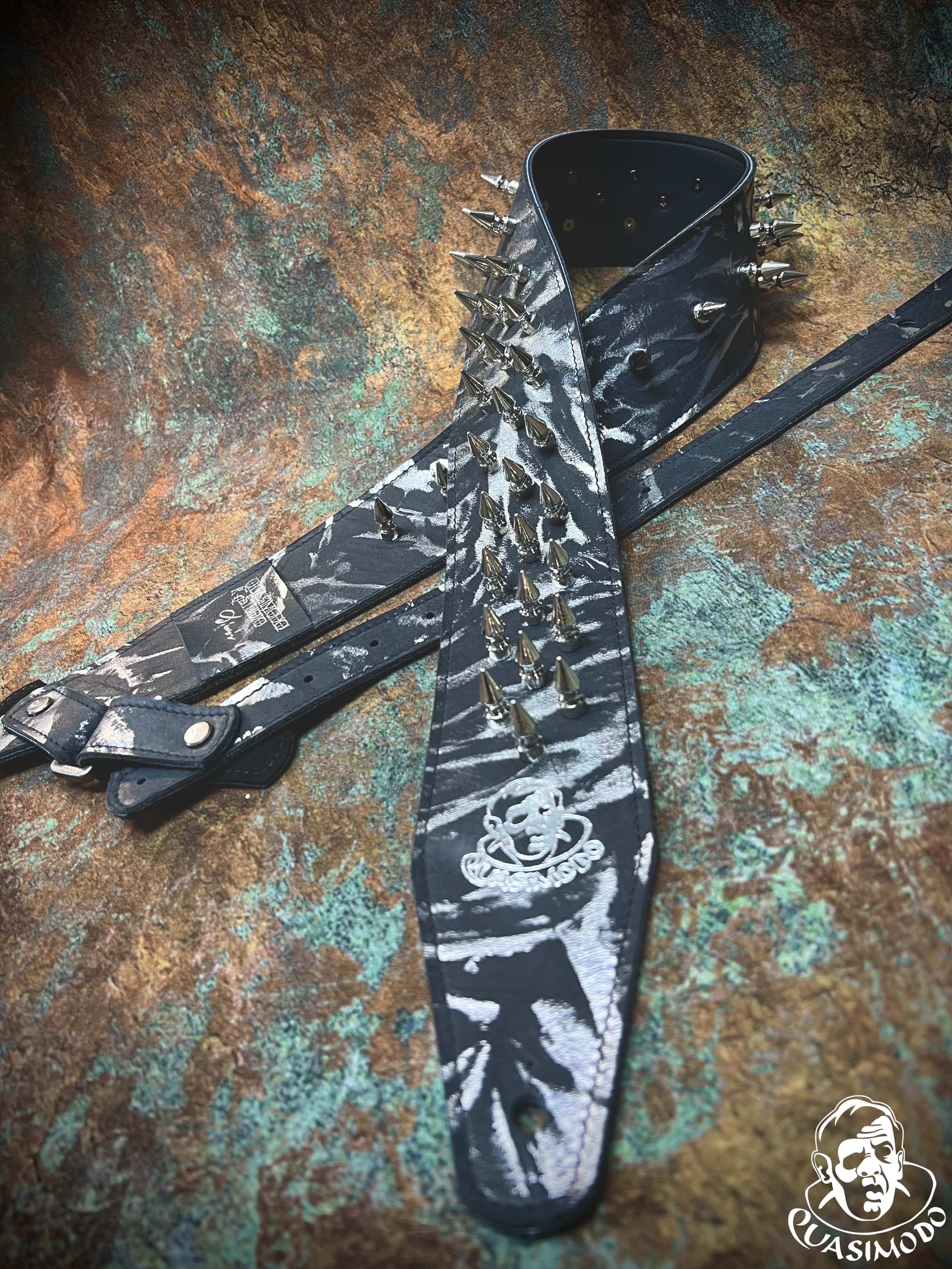 Image of Master handmade creative guitar straps-Face-Master Design-M-173