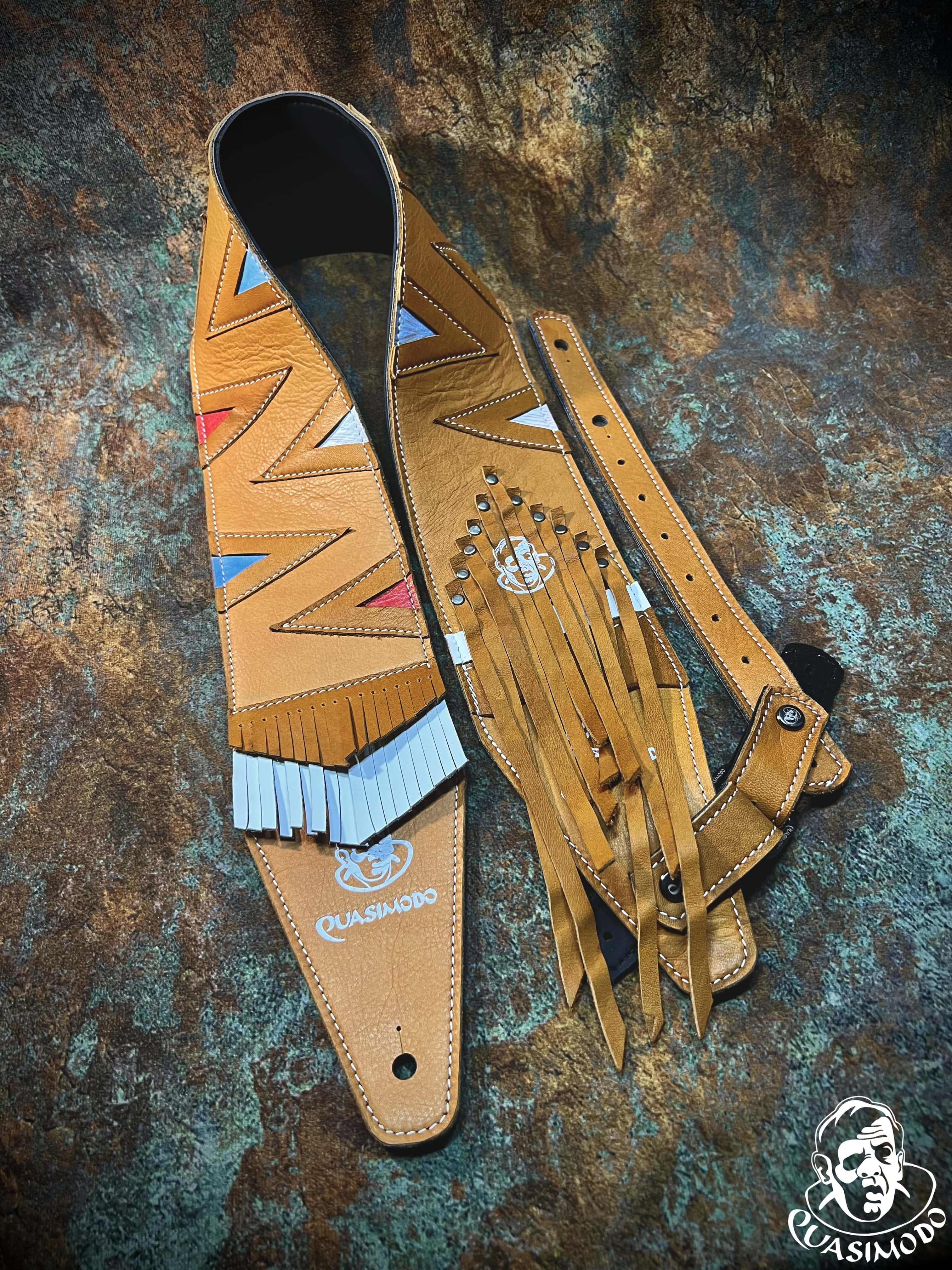 Image of Master Handmade Creative Guitar Straps - Face - Master Design - M-177