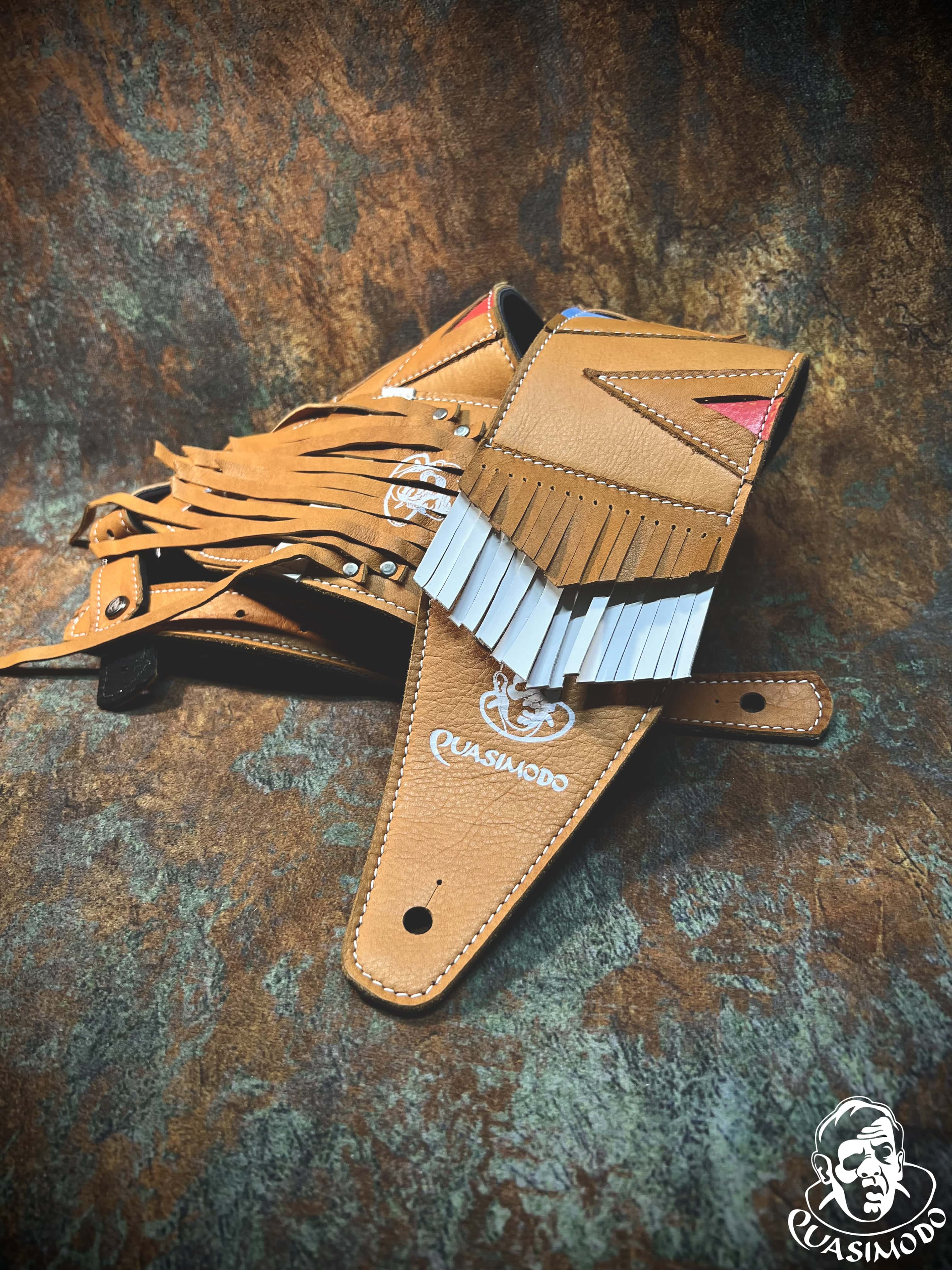 Image of Master Handmade Creative Guitar Straps - Face - Master Design - M-177