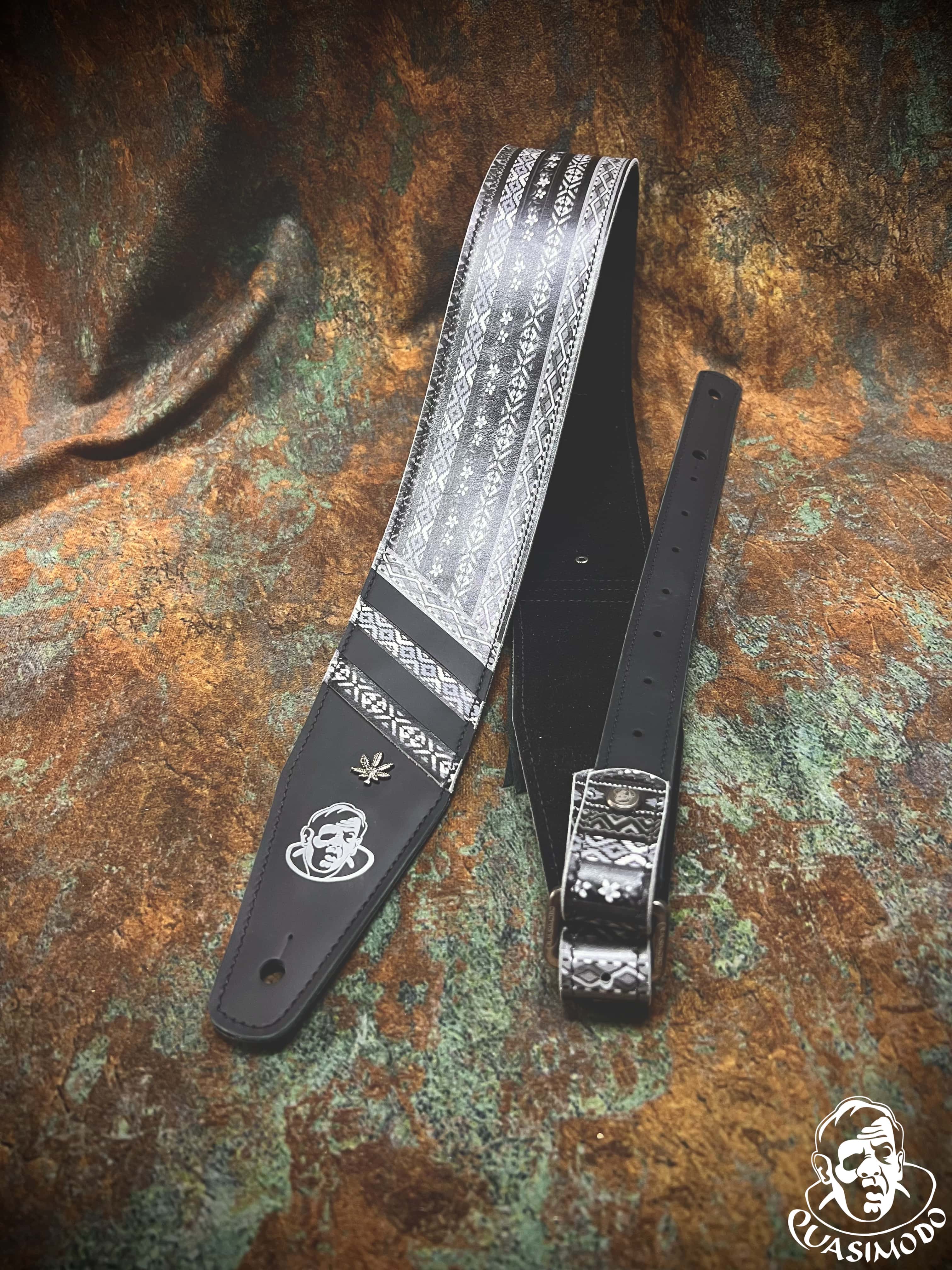 Image of Master handmade creative guitar straps-Face-Master Design-M-182