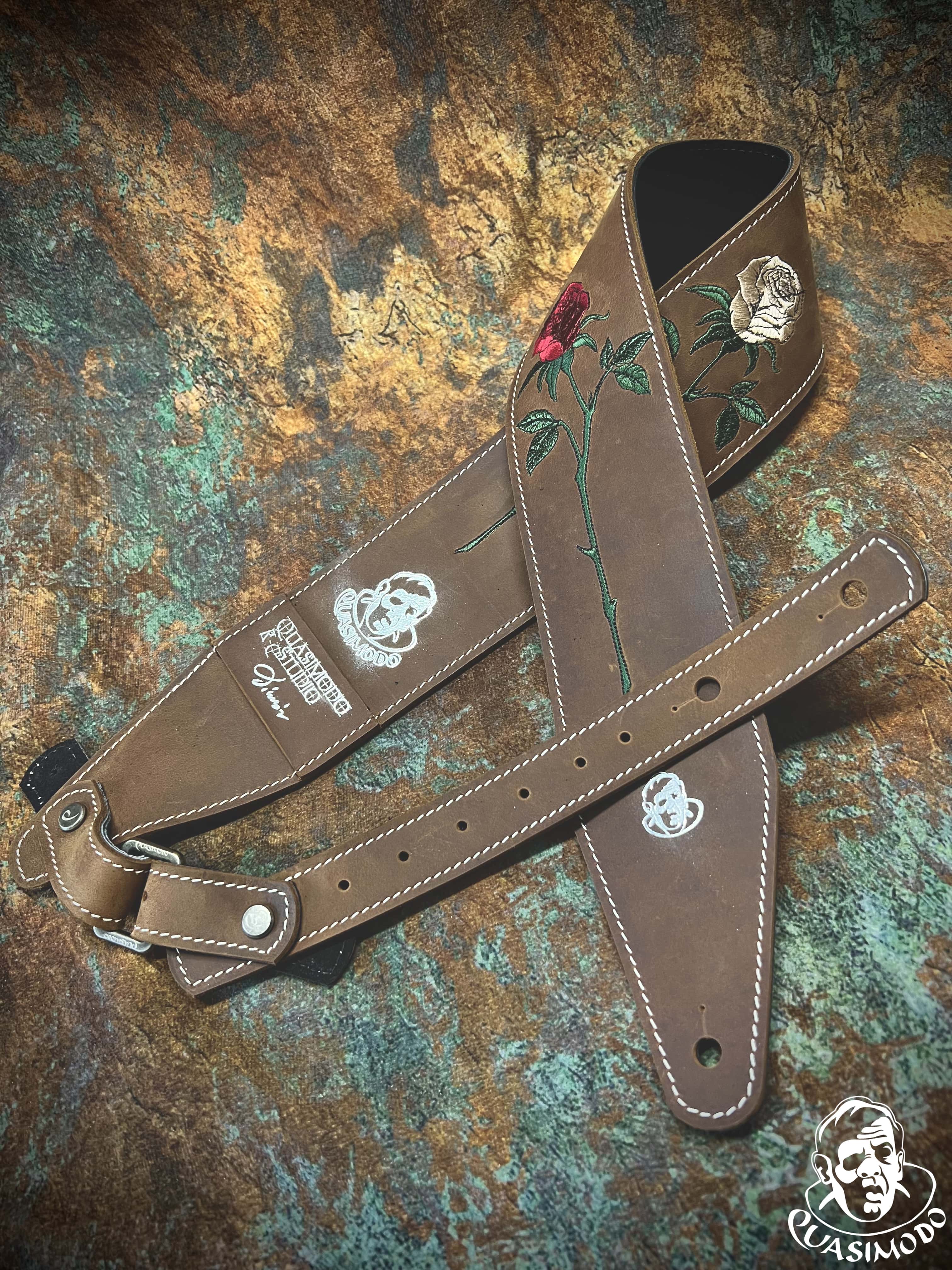 Image of Master handmade creative guitar straps-Face-Master Design-M-183