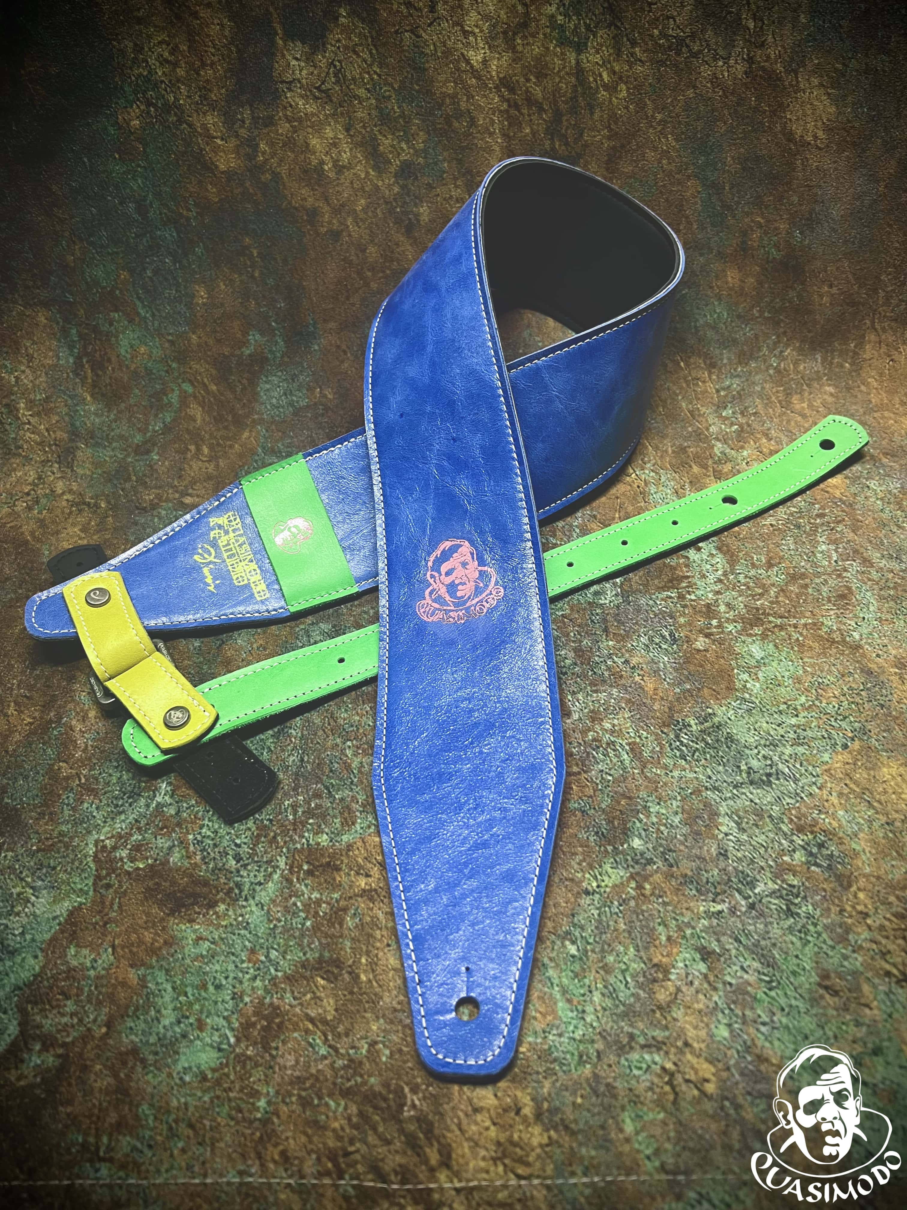 Image of Master handmade creative guitar straps-Face-Master Design-M-189