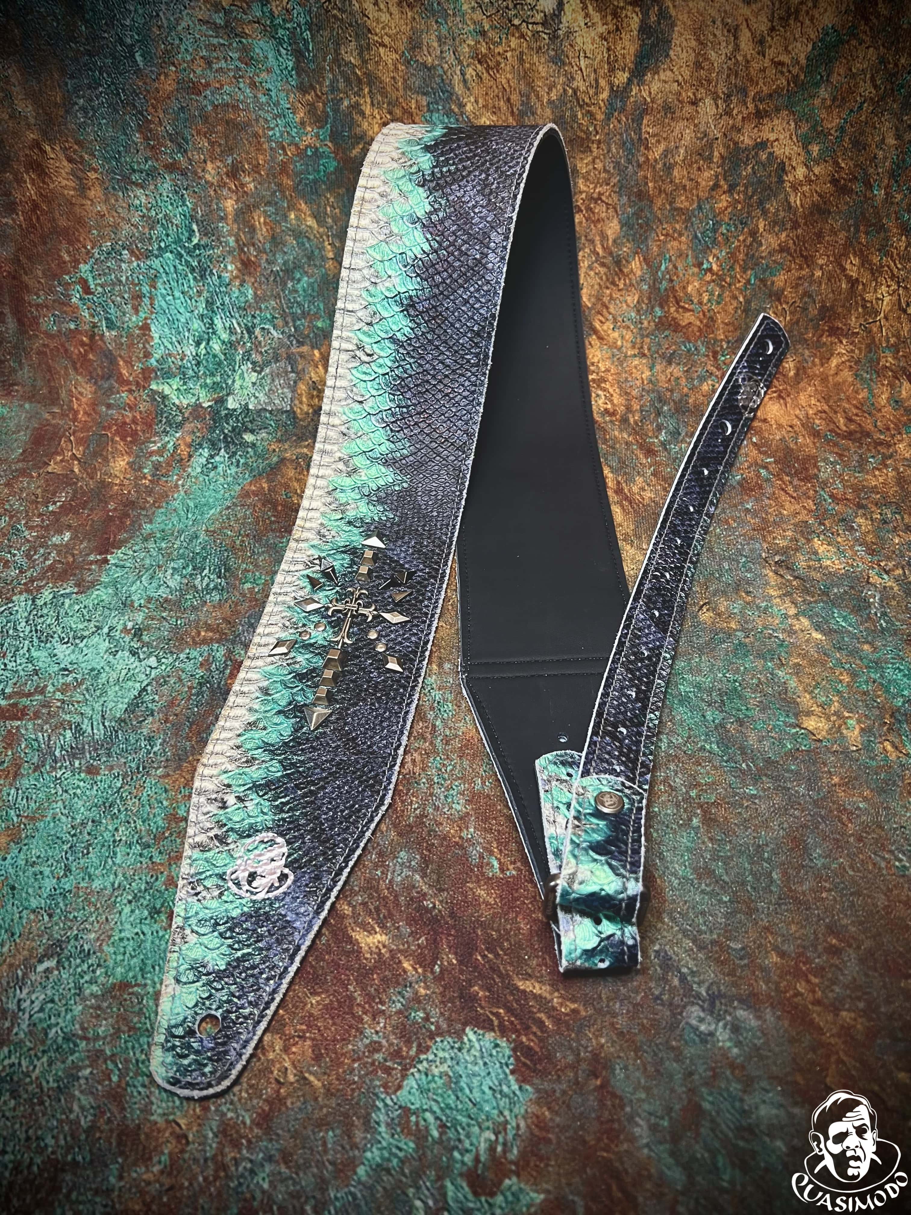 Image of Master handmade creative guitar straps-Face-Master Design-M-226