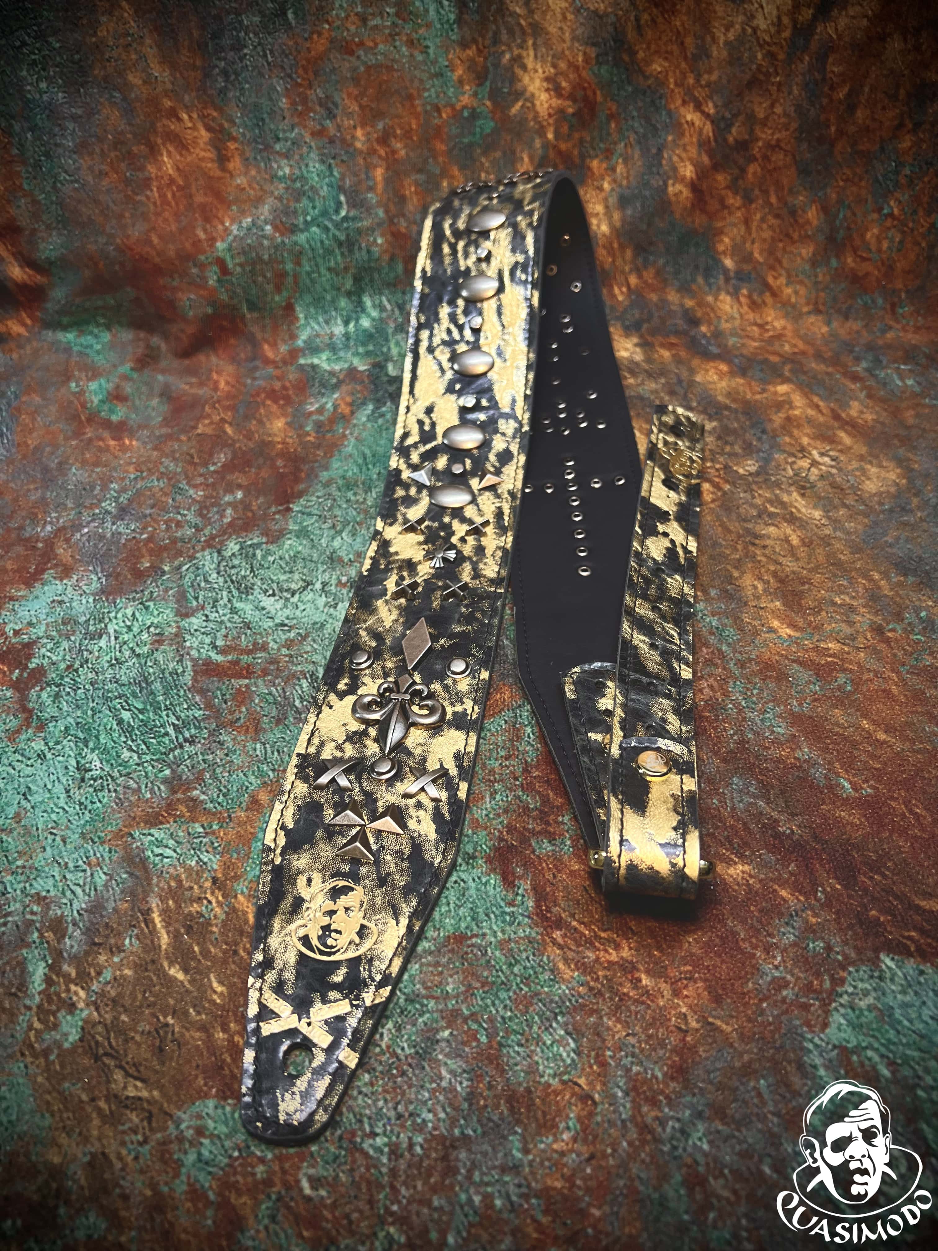 Image of Master handmade creative guitar straps-Face-Master Design-M-228