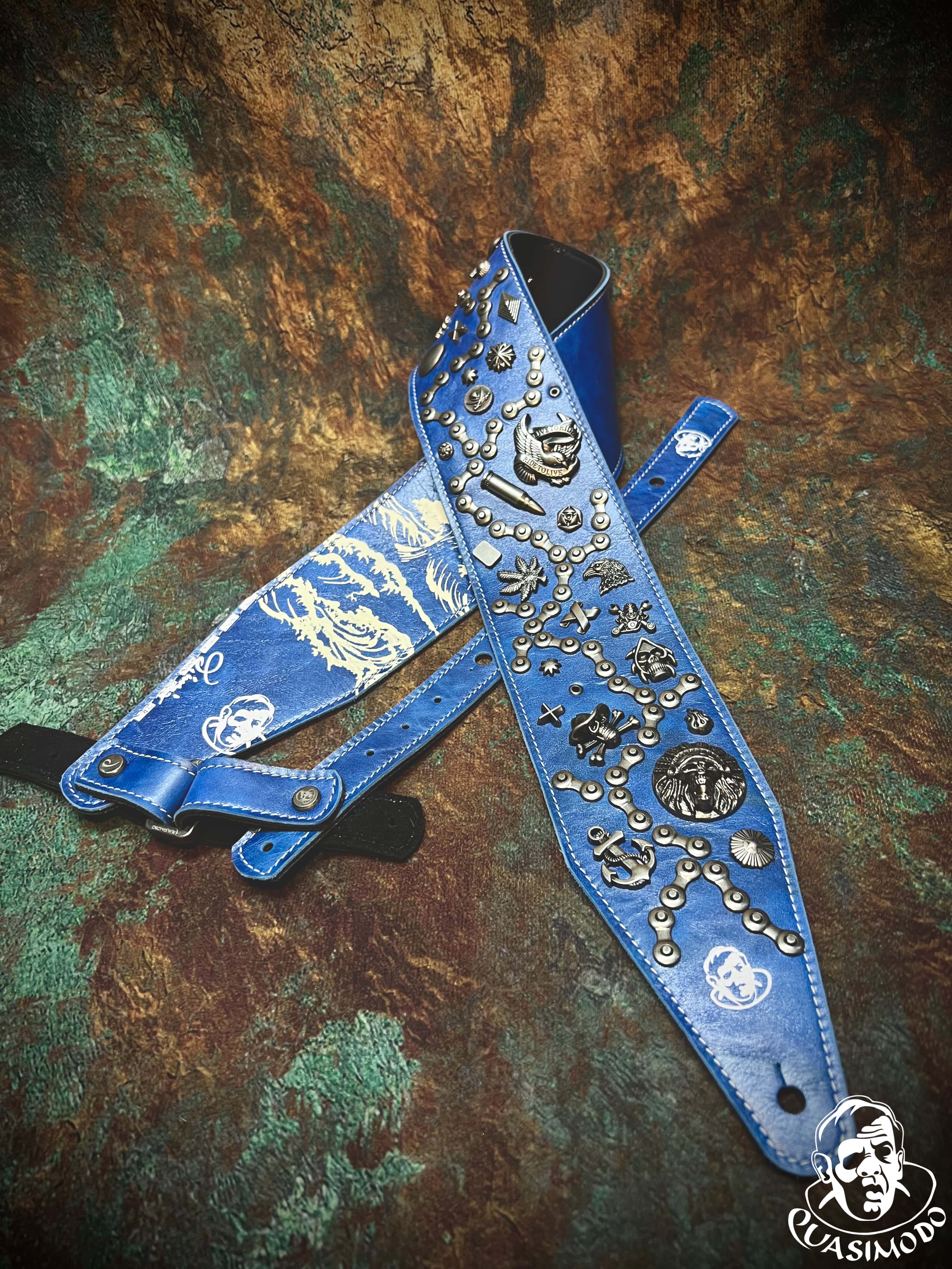 Image of Master handmade creative guitar straps-Face-Master Design-M-250