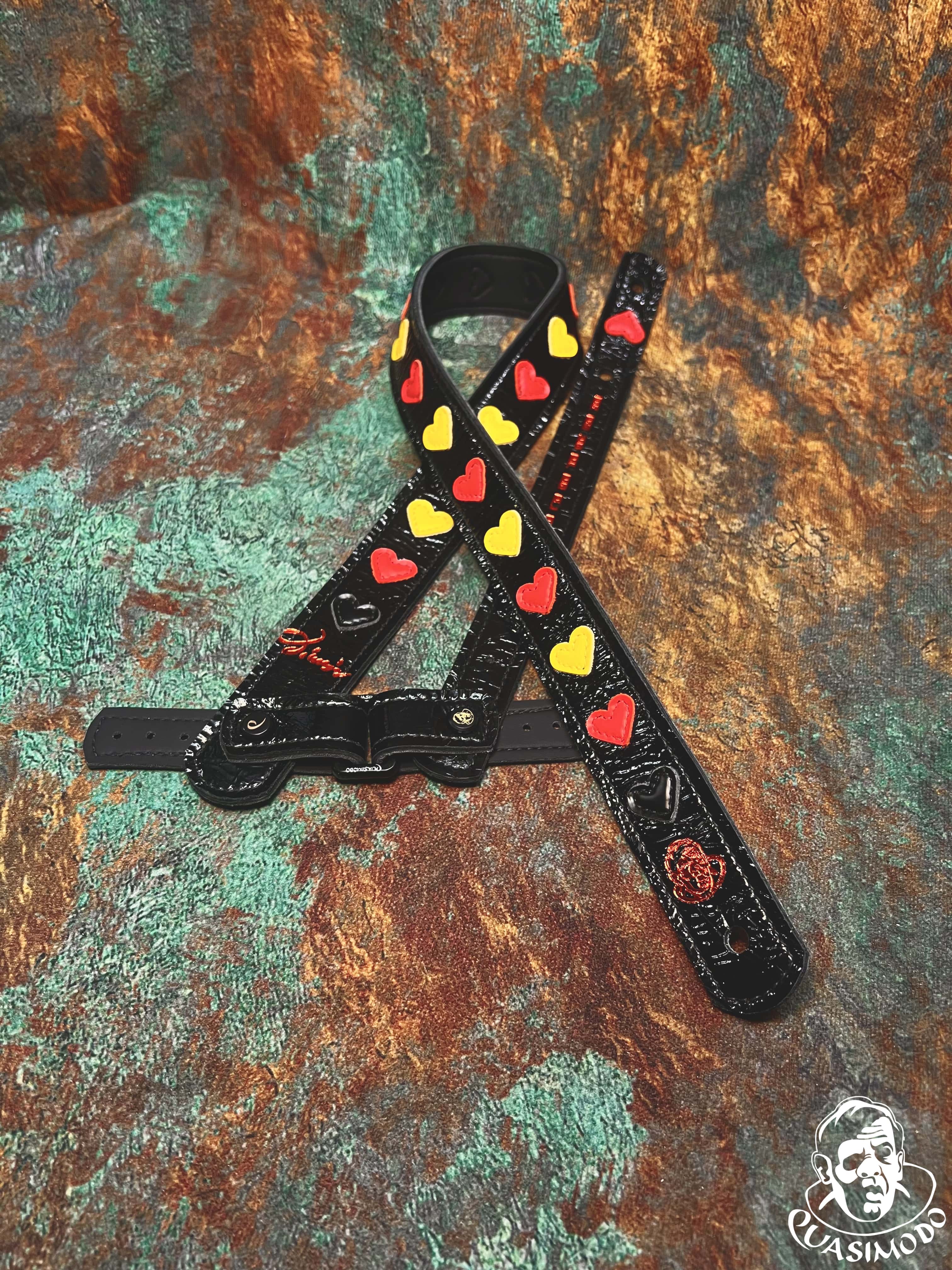 Image of Master handmade creative guitar straps-Face-Master Design-M-255