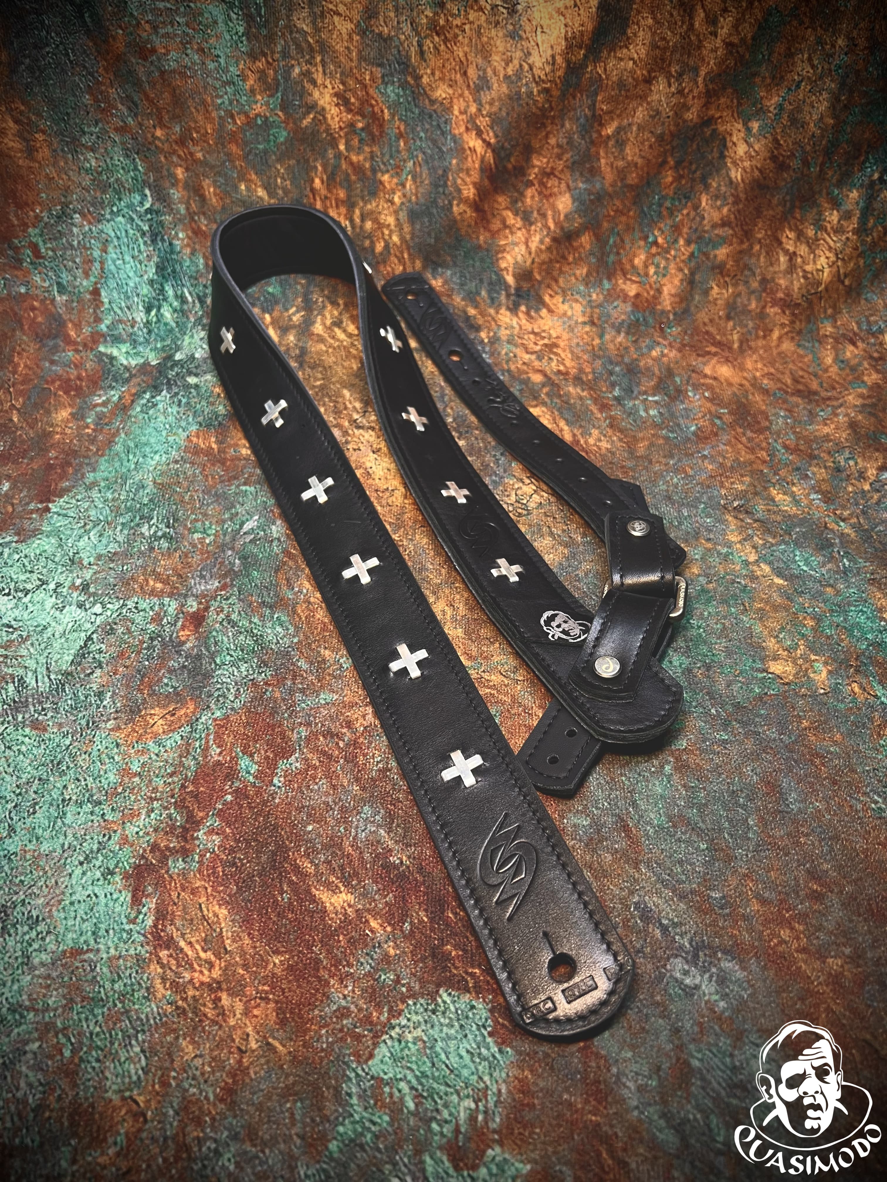 Image of Master handmade creative guitar straps-Face-Master Design-M-258