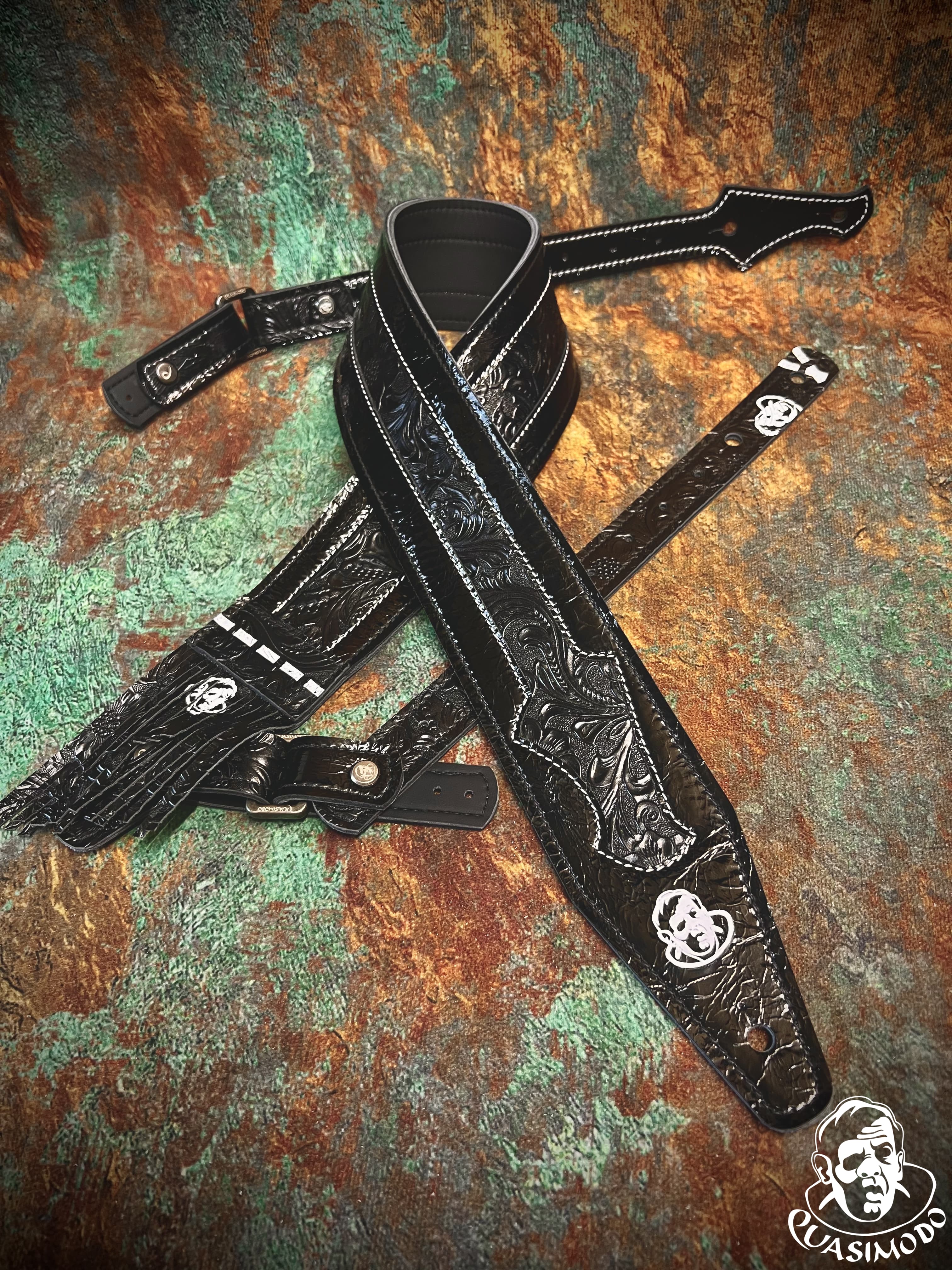 Image of Master handmade creative guitar straps-Face-Master Design-M-260
