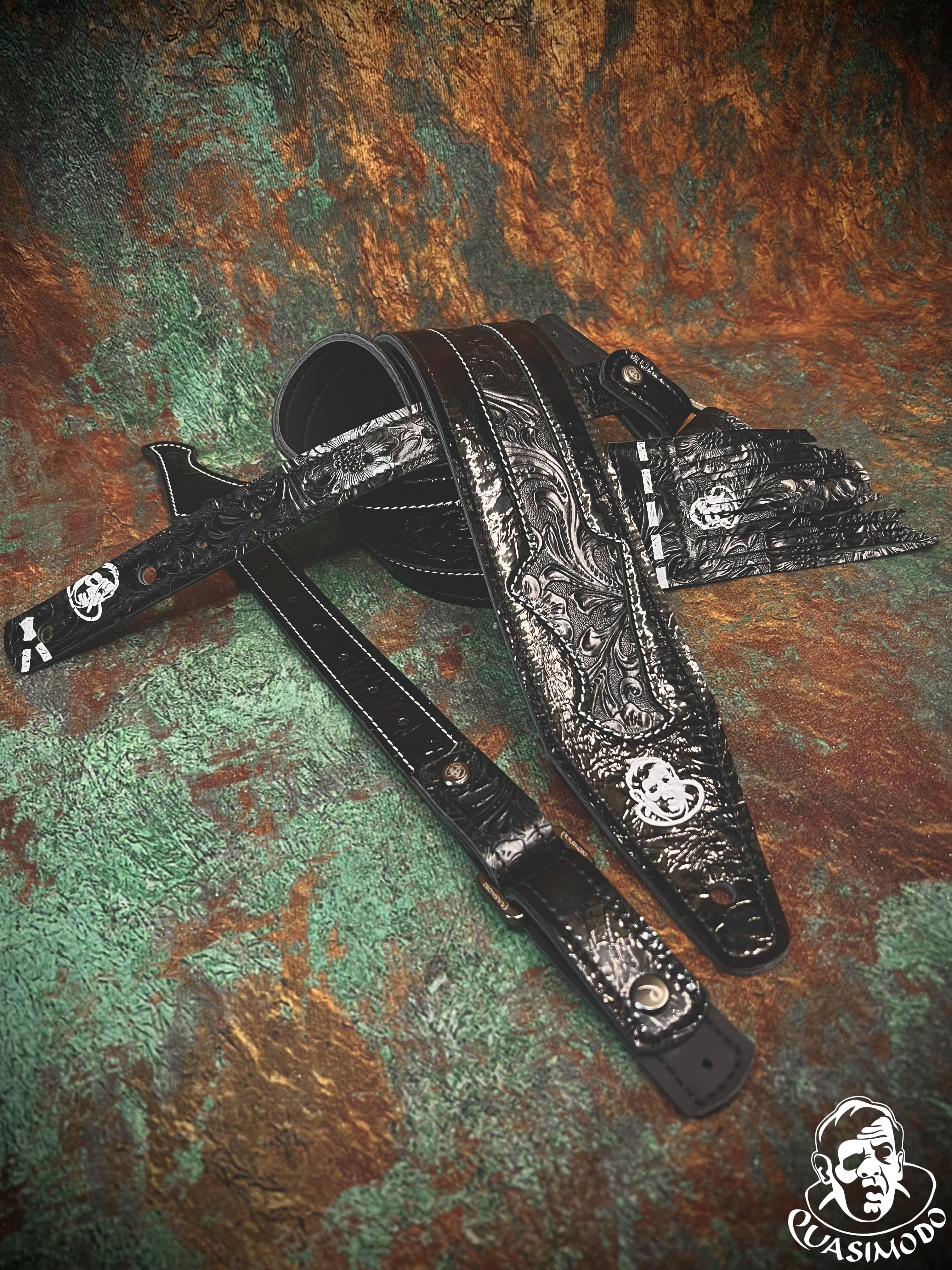 Image of Master handmade creative guitar straps-Face-Master Design-M-260