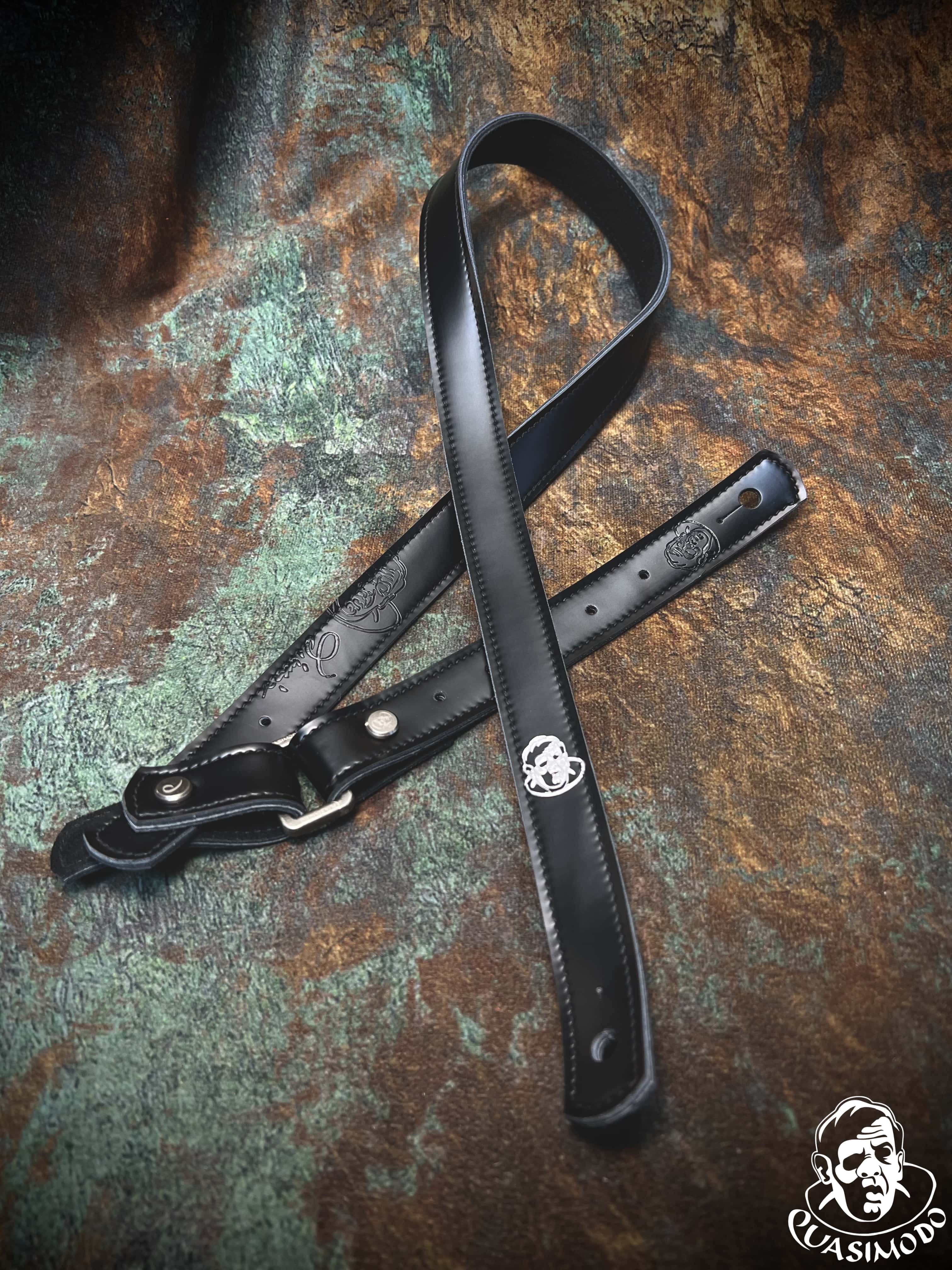 Image of Custom guitar straps-Face-Selected Design-S-023