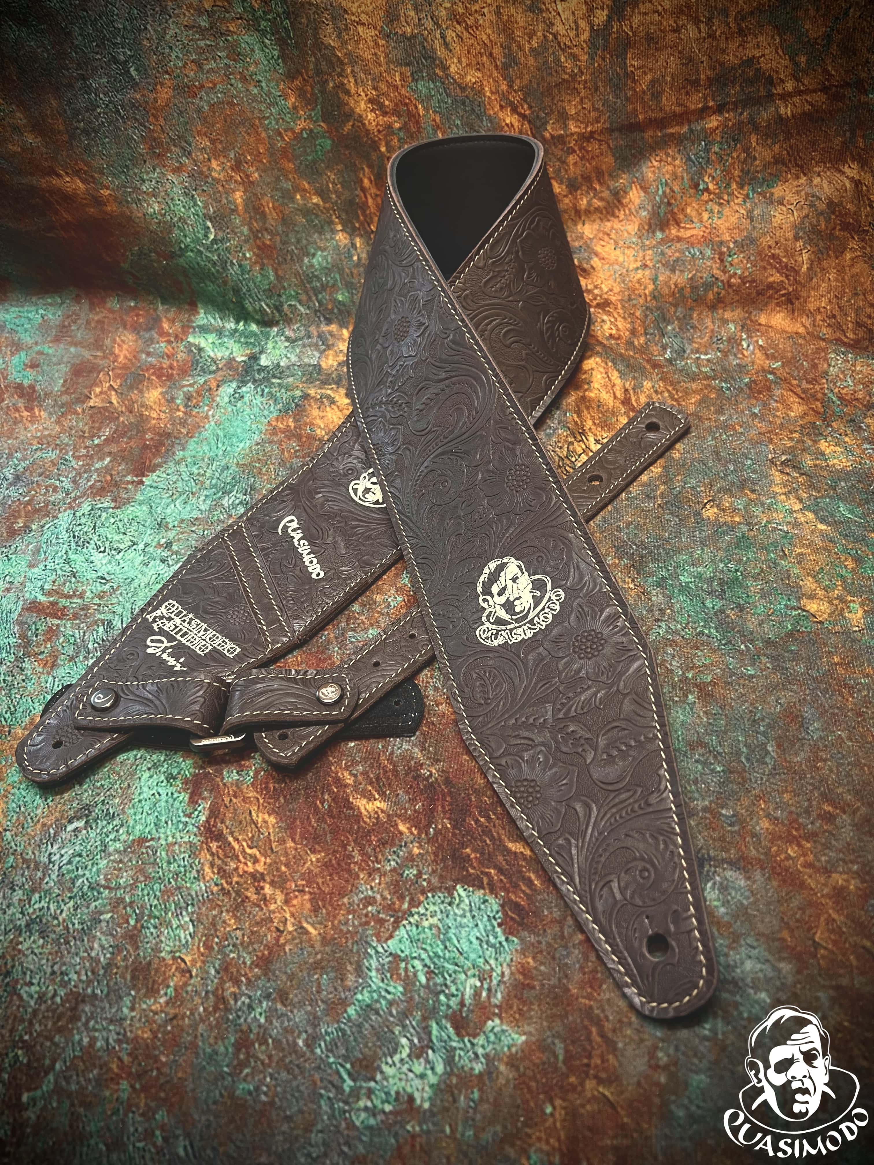 Image of Custom guitar straps-Face-Selected Design-S-056