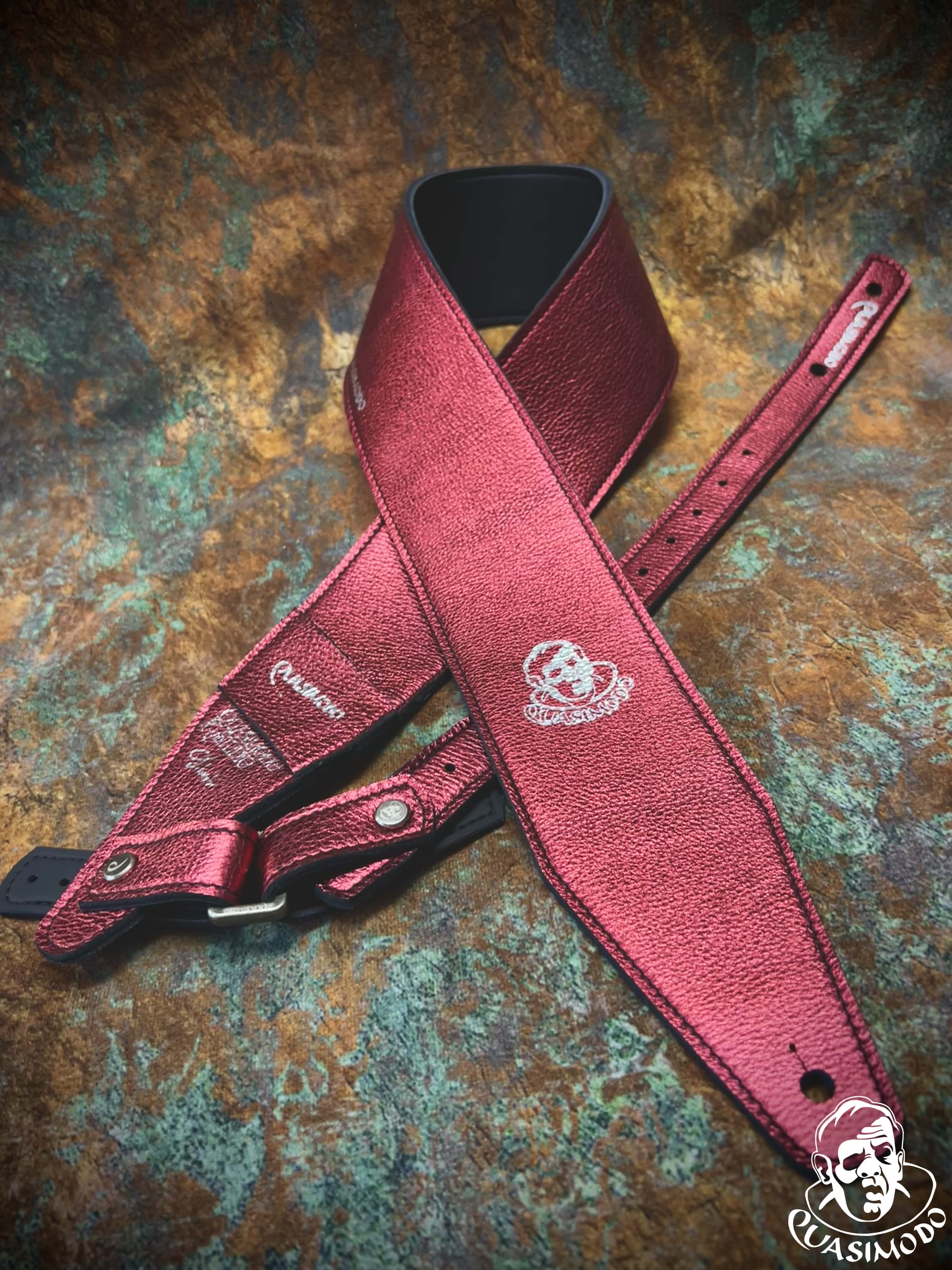 Image of Custom guitar straps-Face-Selected Design-S-095