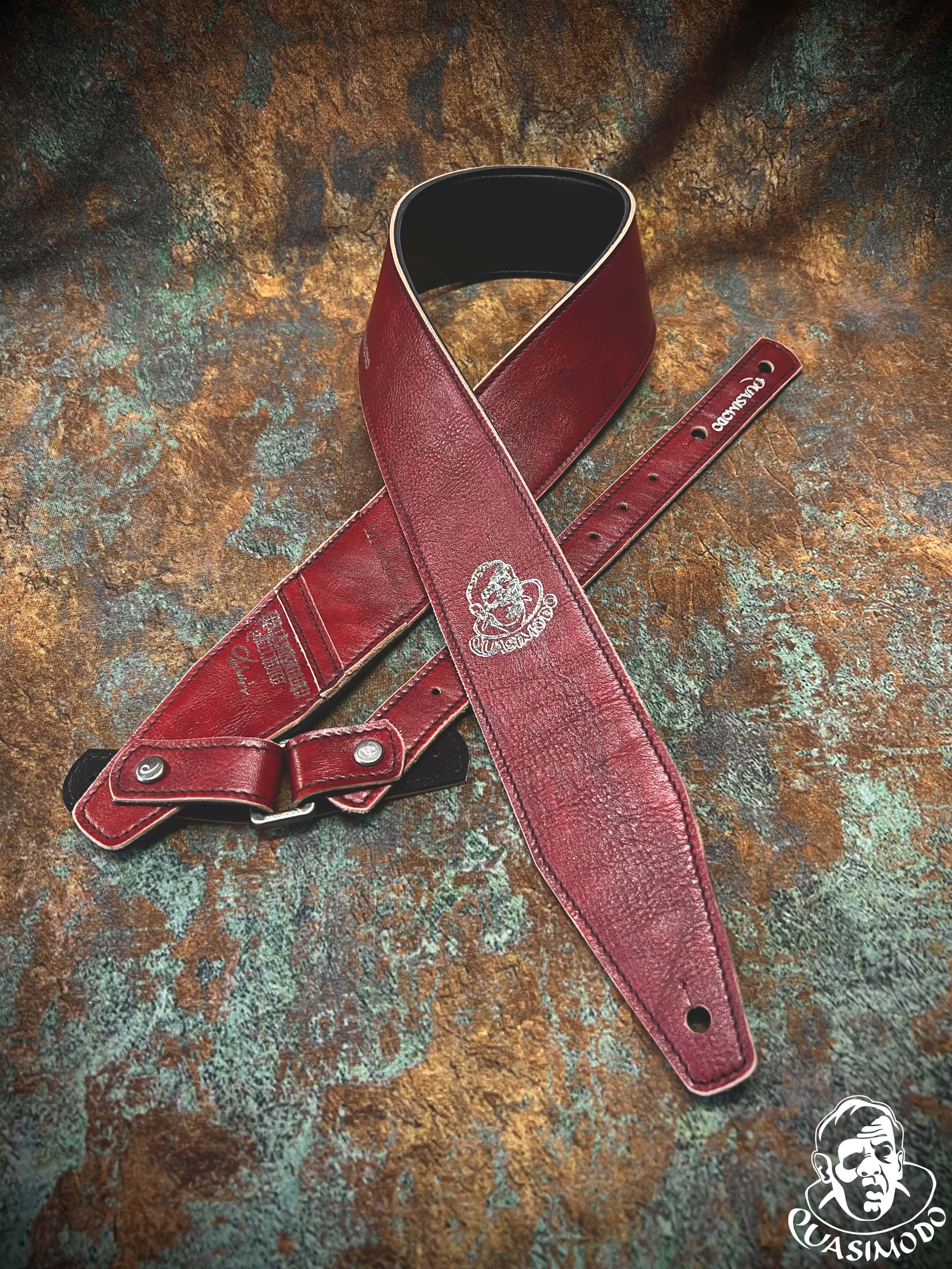 Image of Custom guitar straps-Face-Selected Design-S-097