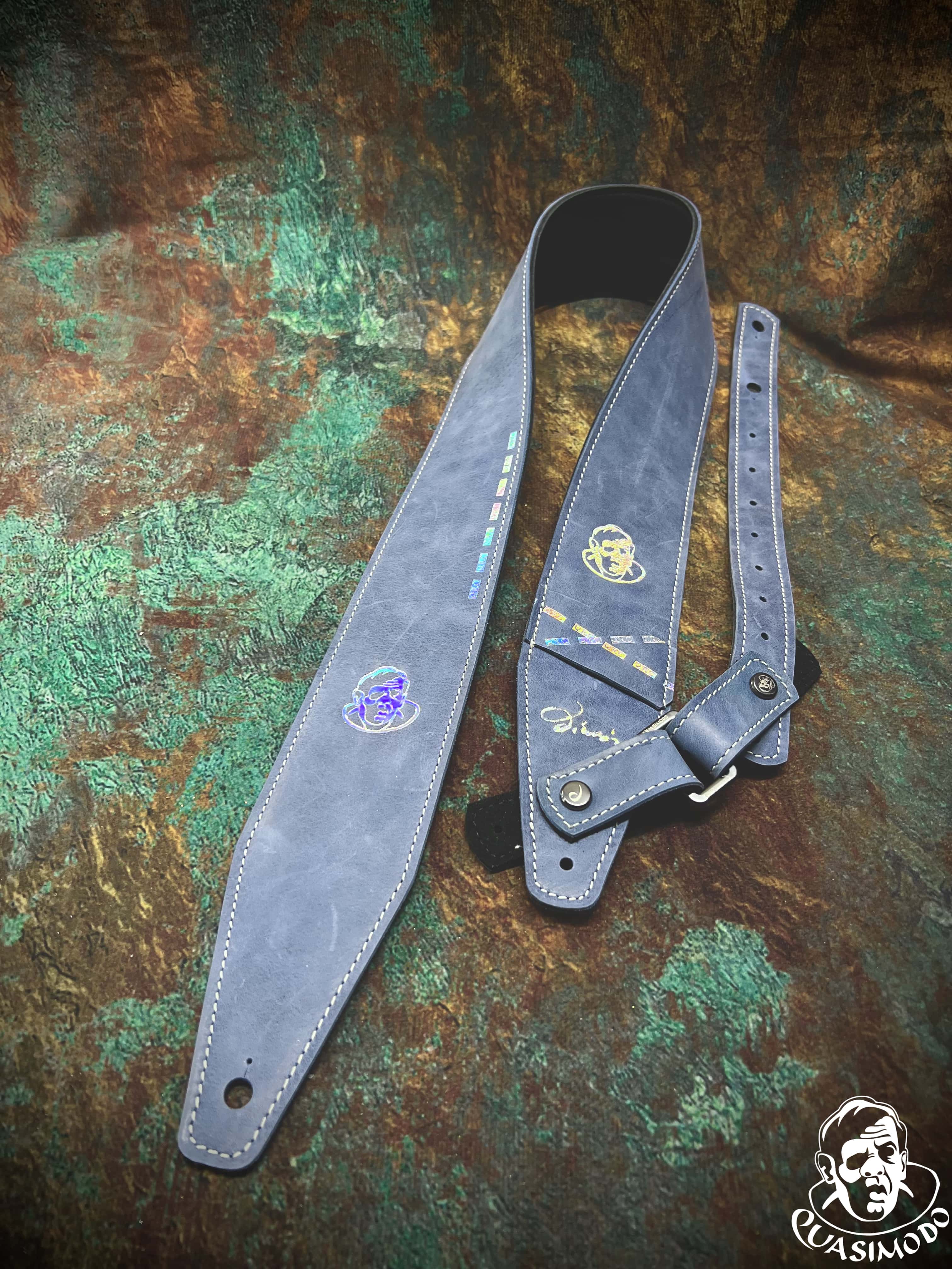 Image of Custom guitar straps-Face-Selected Design-S-184