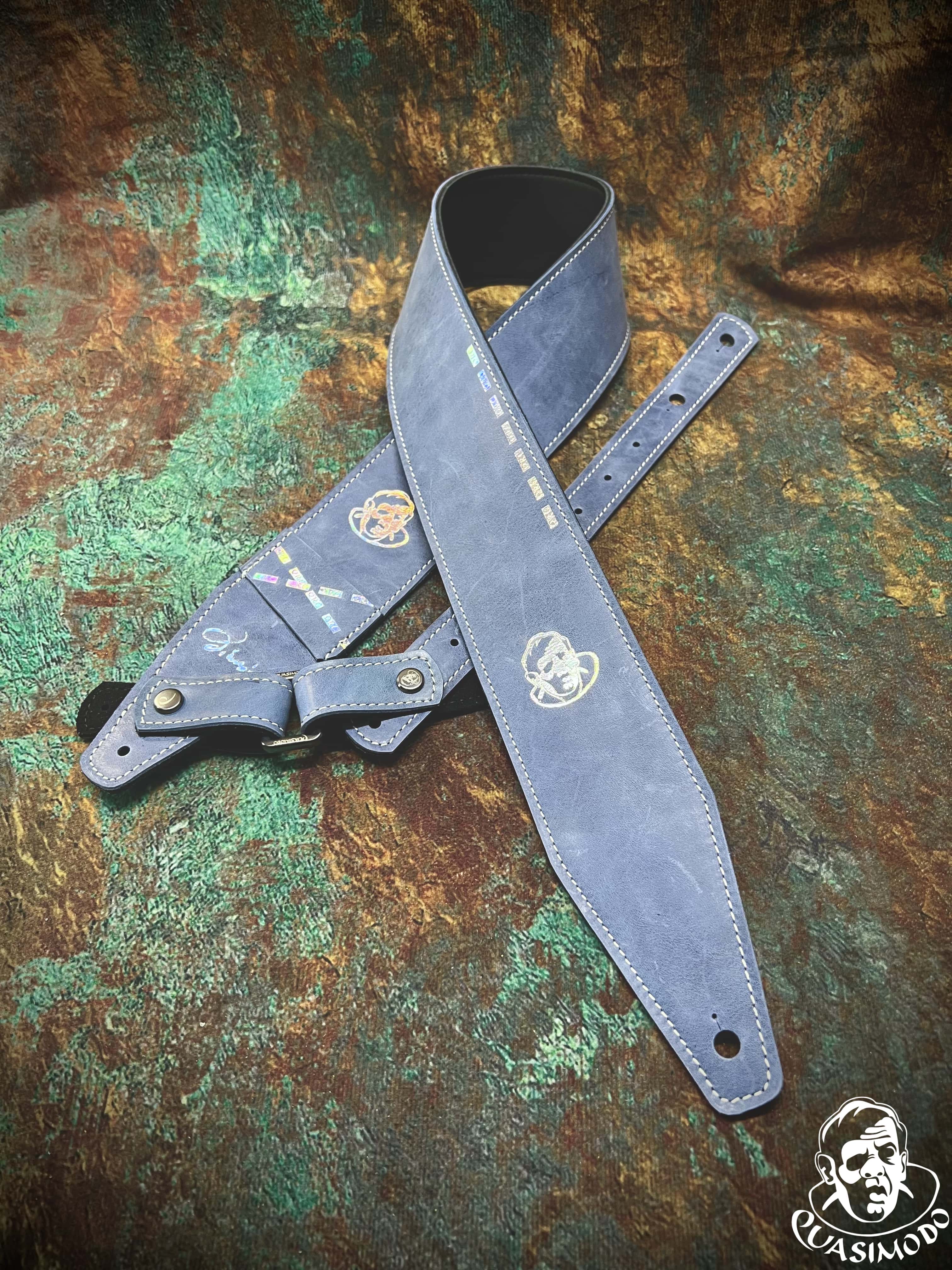 Image of Custom guitar straps-Face-Selected Design-S-184